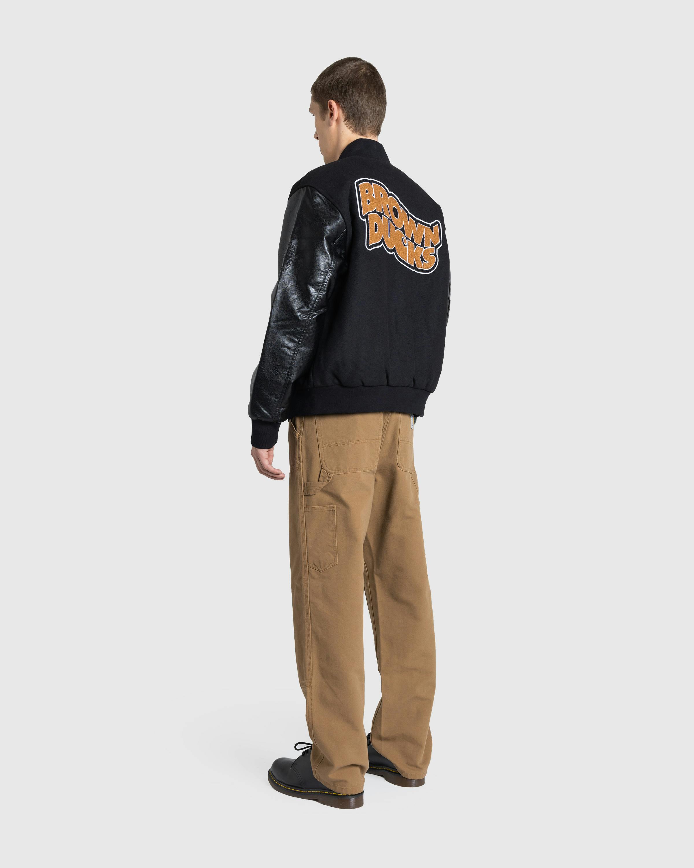 Carhartt WIP – Double Knee Pant Hamilton Brown/Rinsed - Work Pants - Brown - Image 6