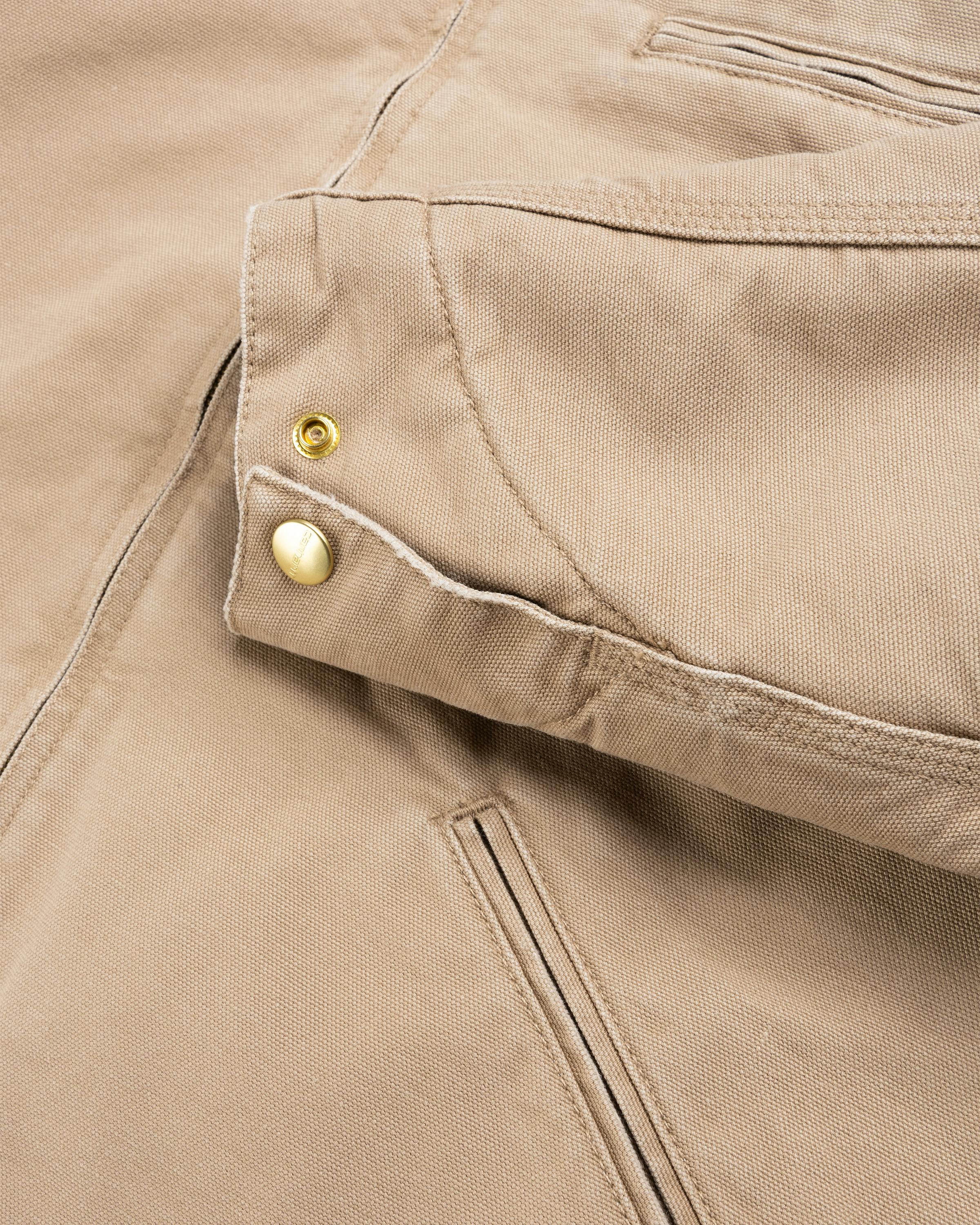 Carhartt WIP – OG Detroit Jacket Peanut/Black/Aged Canvas - Jackets - Beige - Image 5