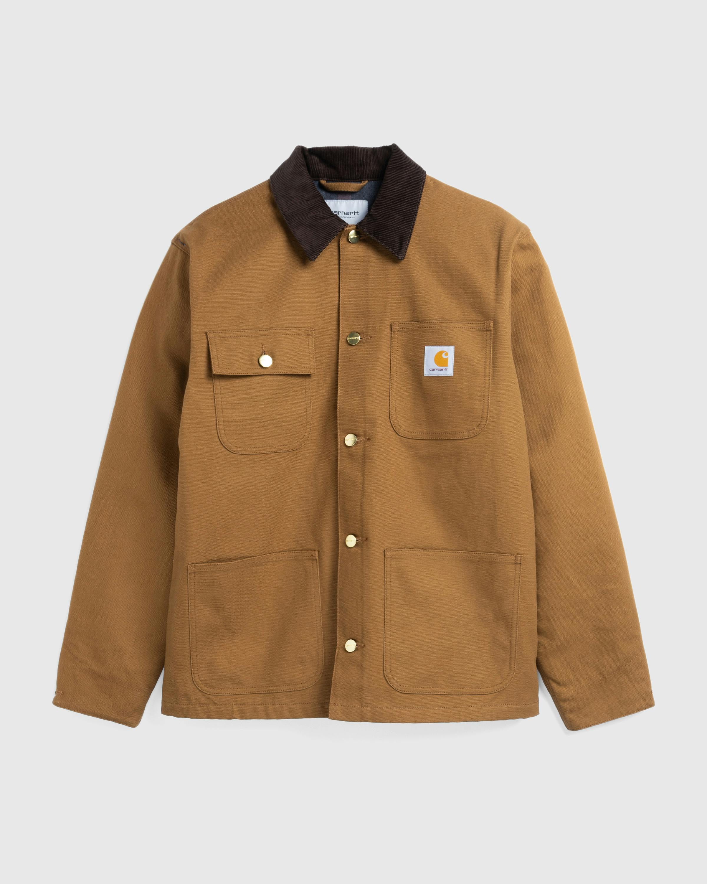 Carhartt WIP – Michigan Coat Hamilton Brown/Tobacco/Rigid - Overshirt - Brown - Image 1