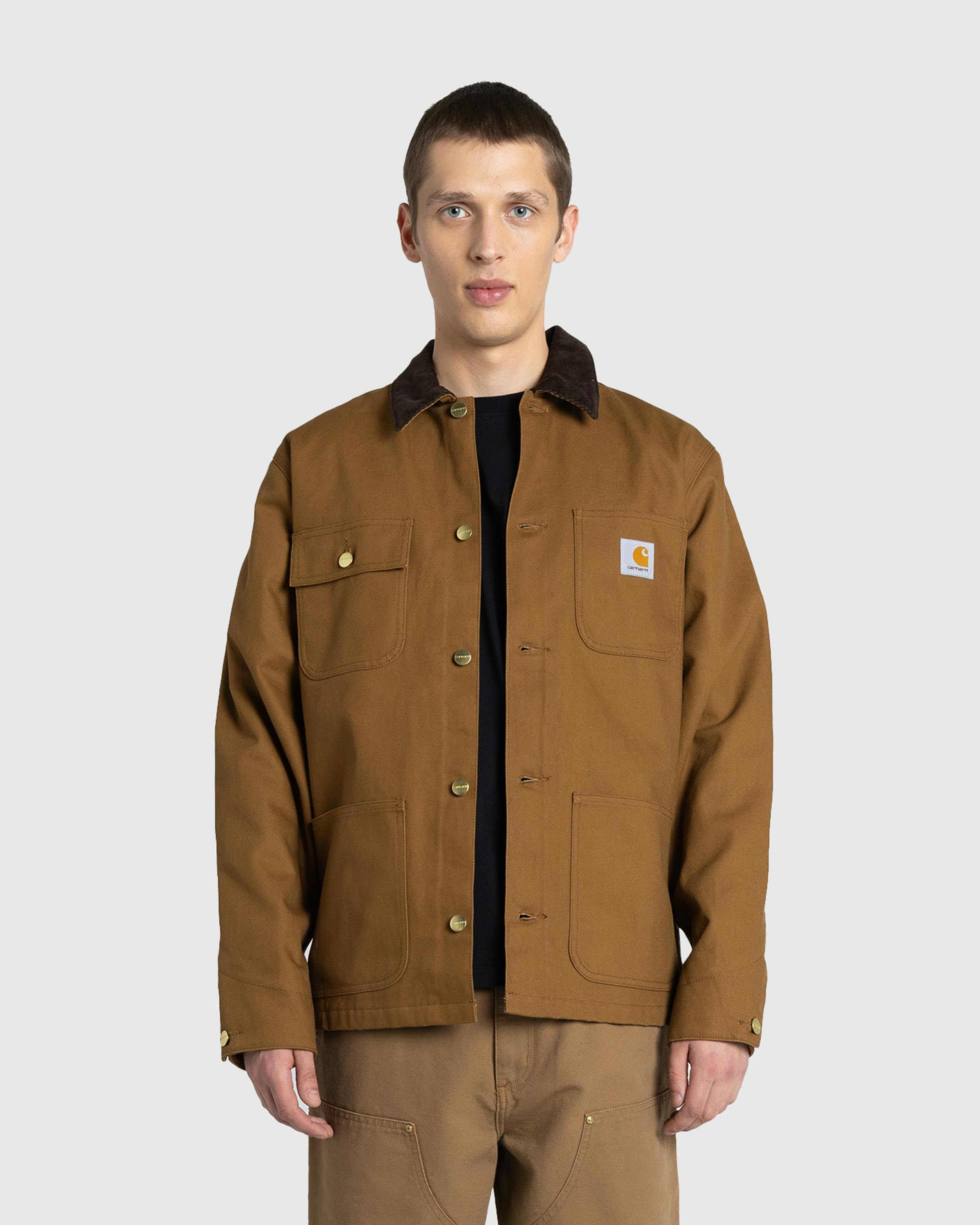 Carhartt WIP – Michigan Coat Hamilton Brown/Tobacco/Rigid - Overshirt - Brown - Image 2