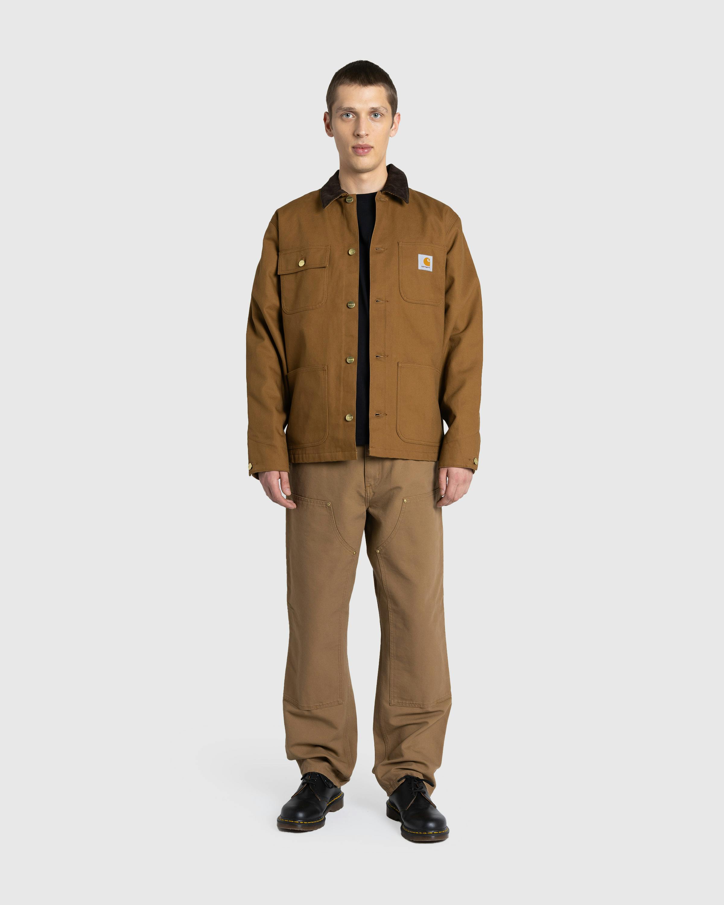 Carhartt WIP – Michigan Coat Hamilton Brown/Tobacco/Rigid - Overshirt - Brown - Image 3