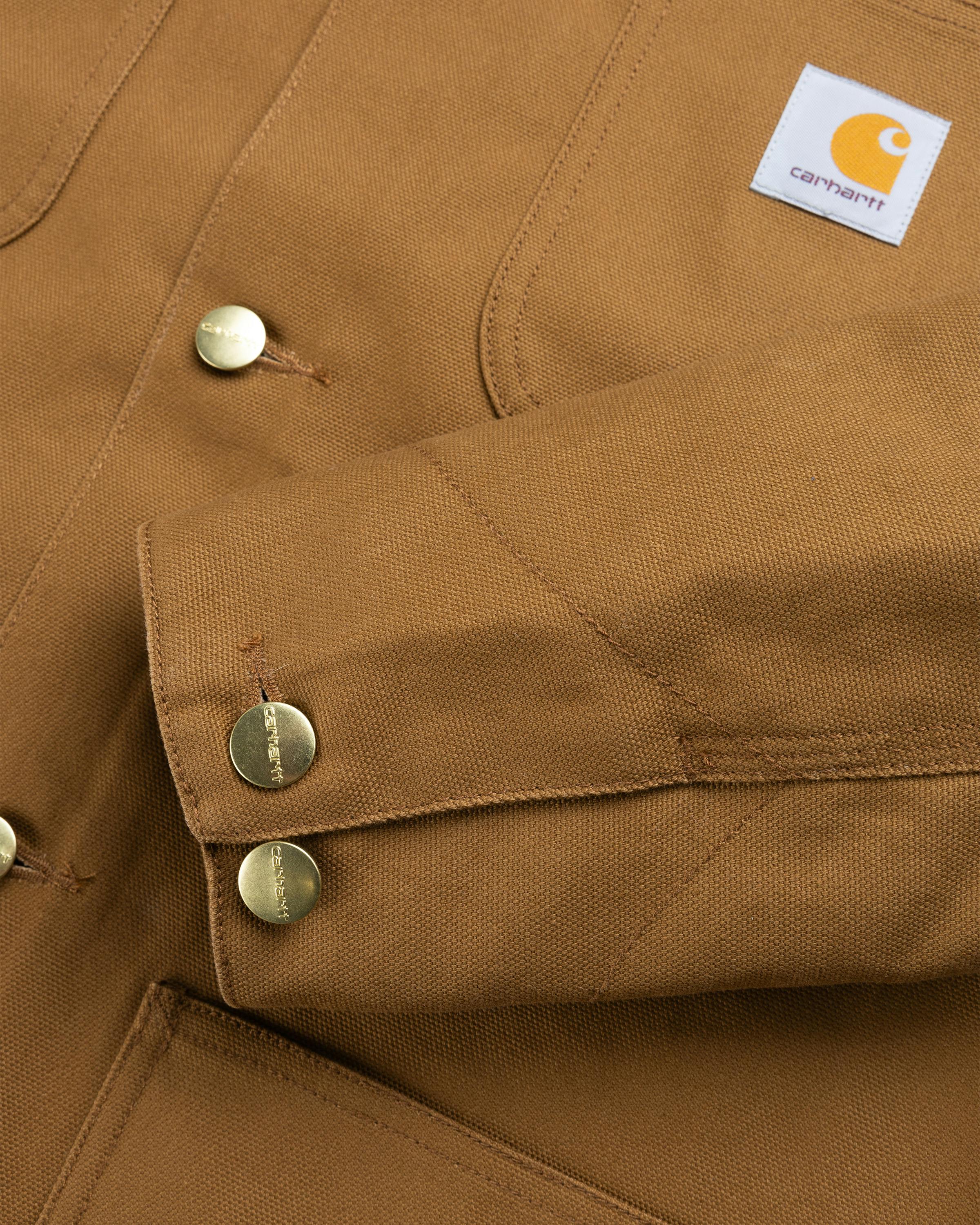 Carhartt WIP – Michigan Coat Hamilton Brown/Tobacco/Rigid - Overshirt - Brown - Image 7