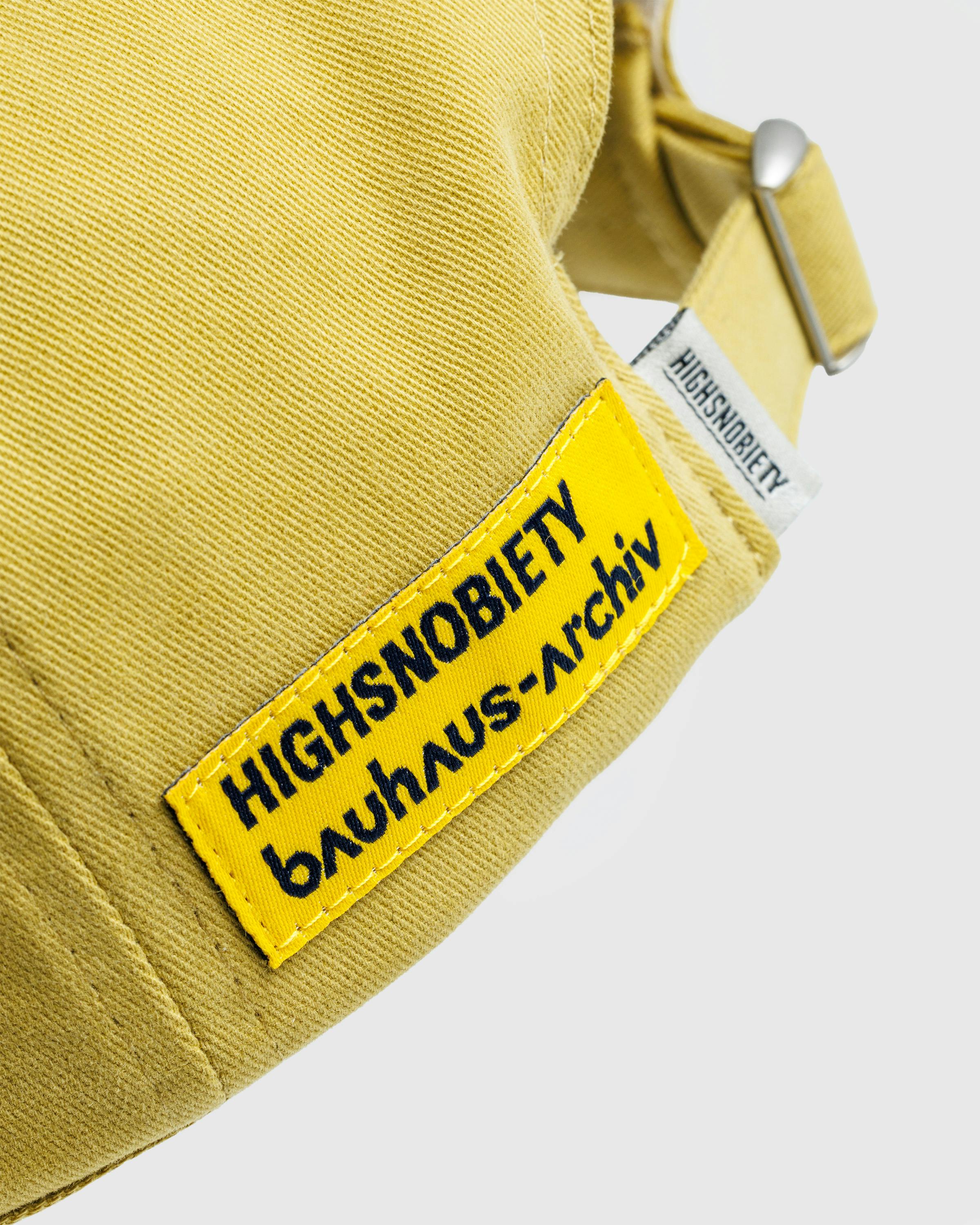 Highsnobiety x Bauhaus Archiv – Signet Cap Mustard - Caps - Mustard - Image 7