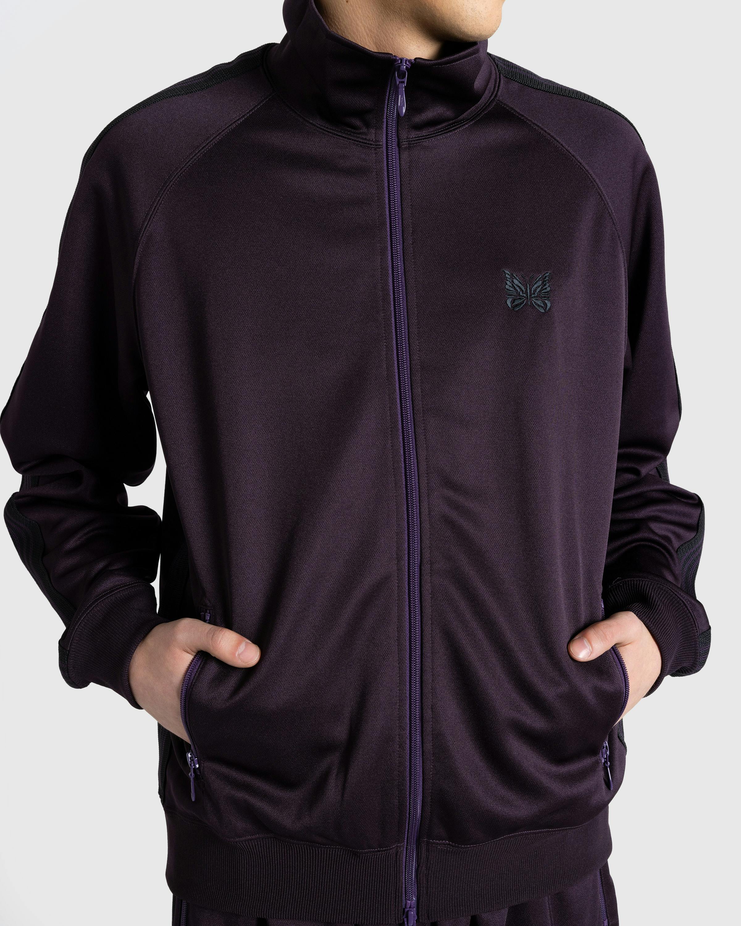 Needles – Track Jacket Poly Smooth Dark Purple - Track Jackets - Purple - Image 7