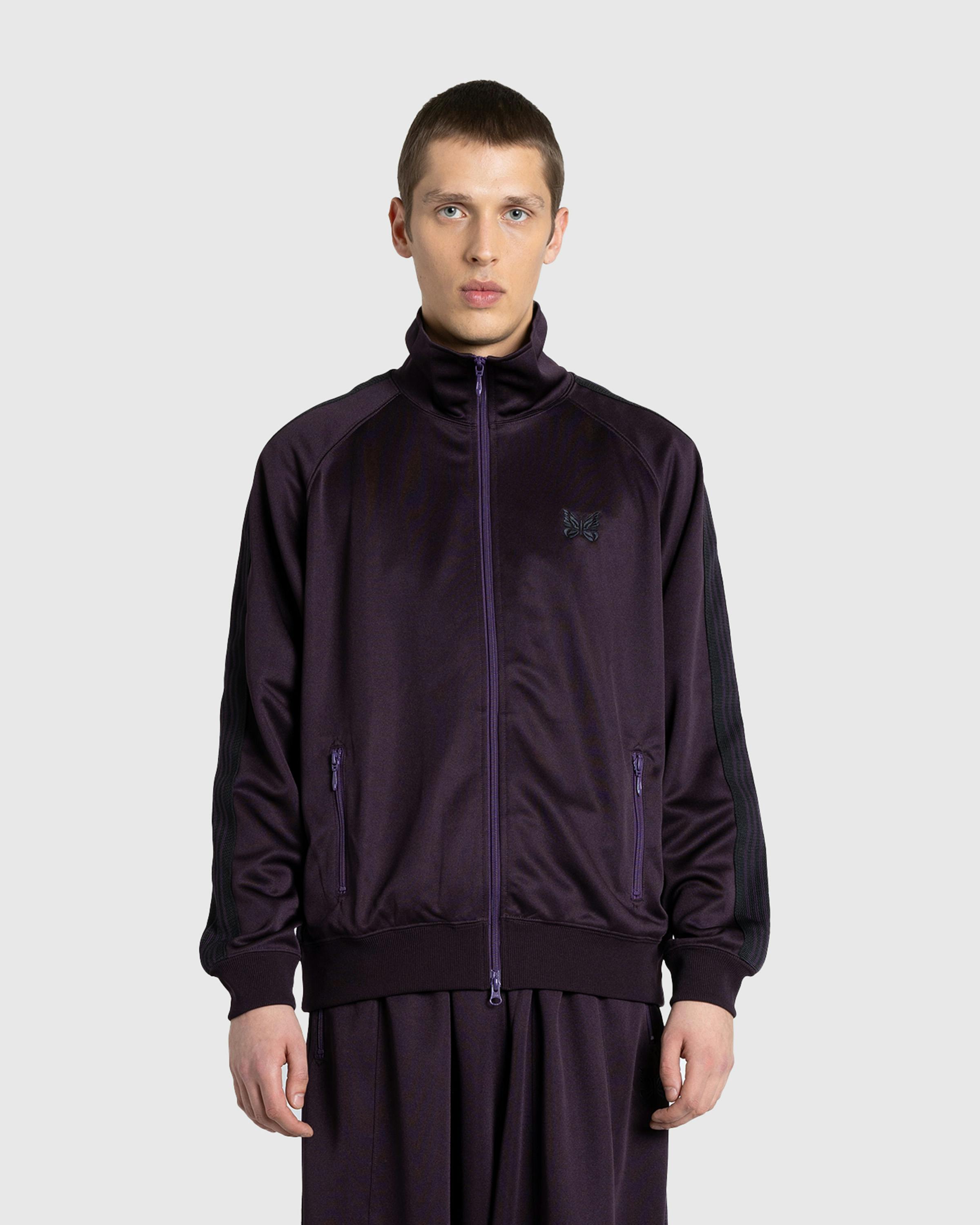 Needles – Track Jacket Poly Smooth Dark Purple - Track Jackets - Purple - Image 2