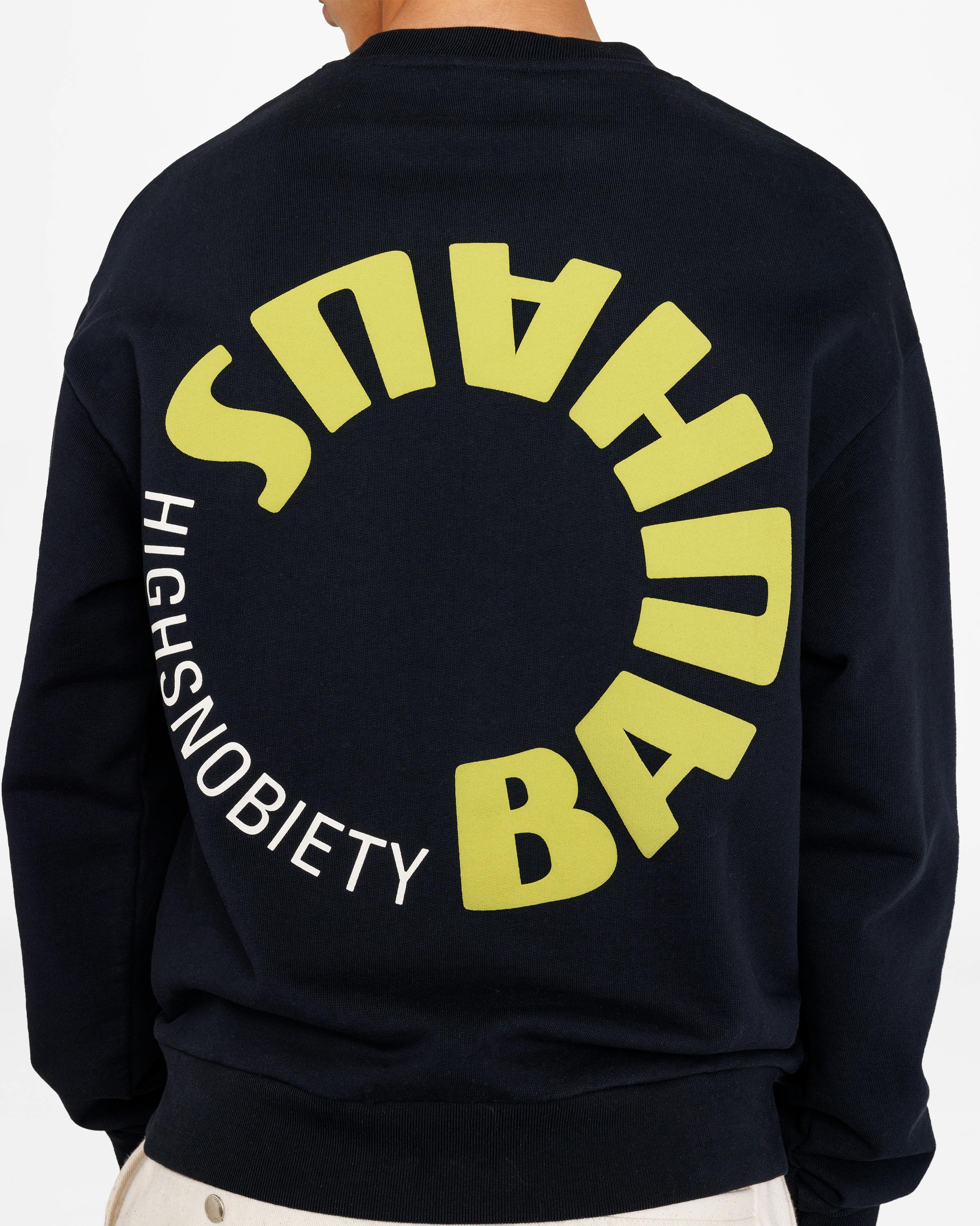 Highsnobiety x Bauhaus Archiv – Logo Crewneck Black  - Crewnecks - Black - Image 8