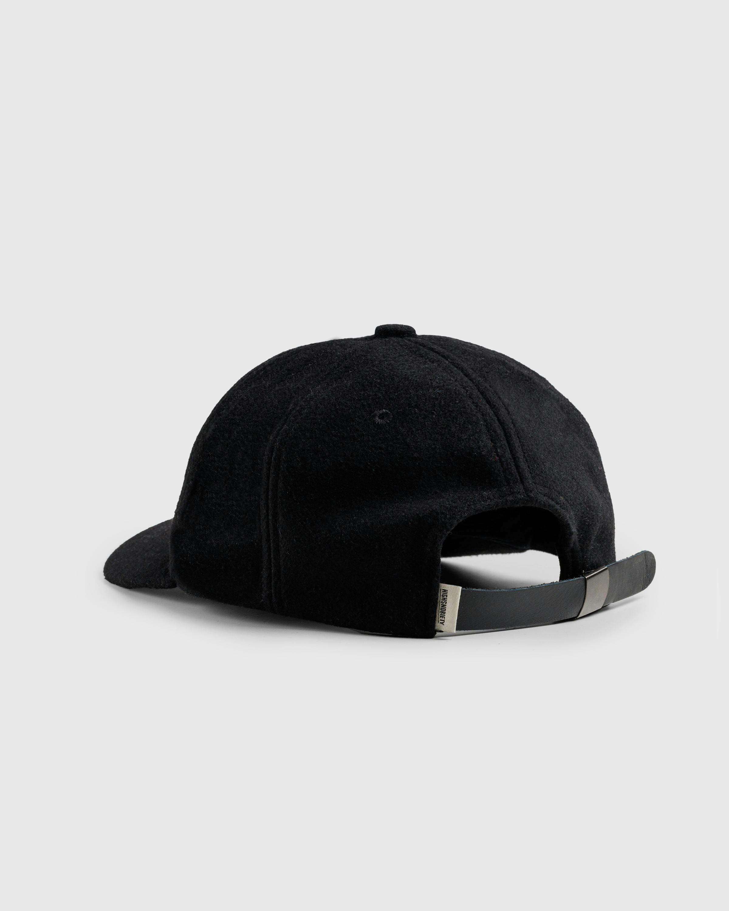 Highsnobiety x Bauhaus Archiv – Wool Logo Cap Black - Caps - Black - Image 6