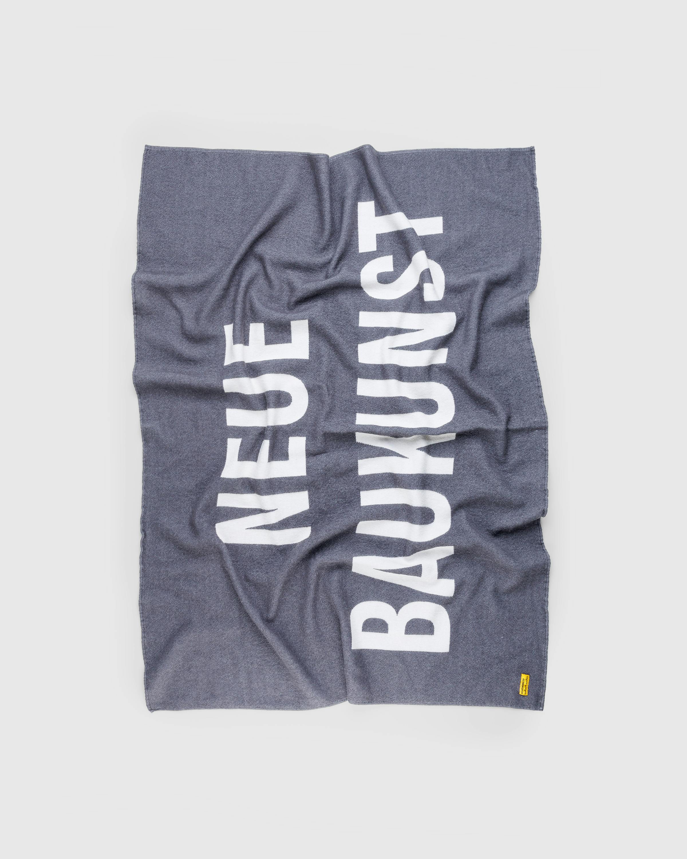 Highsnobiety x Bauhaus Archiv – Neue Baukunst Blanket Dark Brown - Blankets & Throws - Dark Brown - Image 1