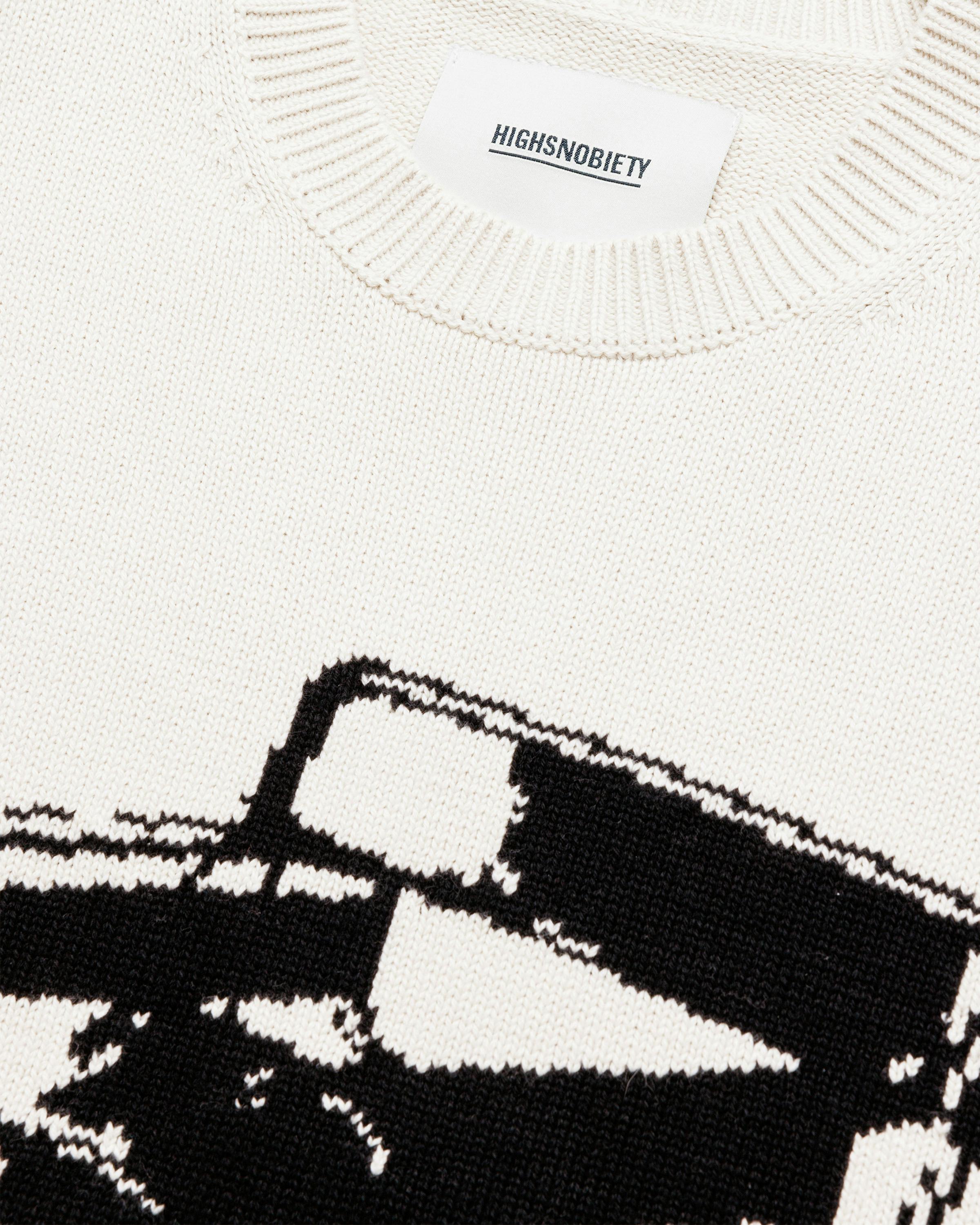 Highsnobiety x Bauhaus Archiv – Wassily Knit Sweater Beige - Sweatshirts - Beige - Image 5