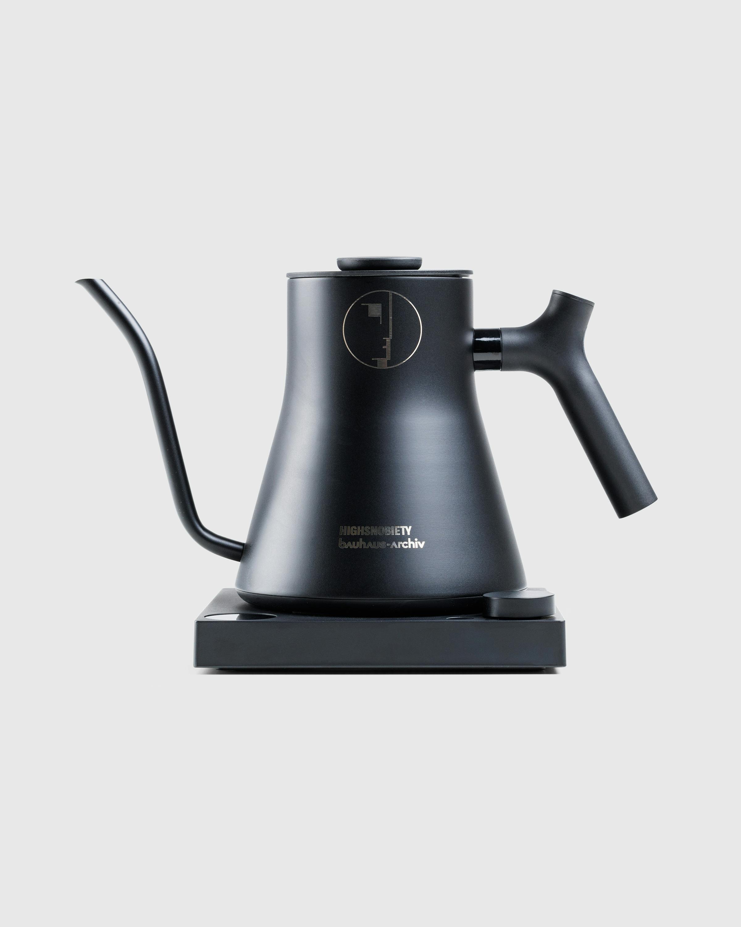 Highsnobiety x Fellow x Bauhaus Archiv – FELLOW Stagg EKG Pro Electric Kettle - Outdoor Cooking Sets - Black - Image 1