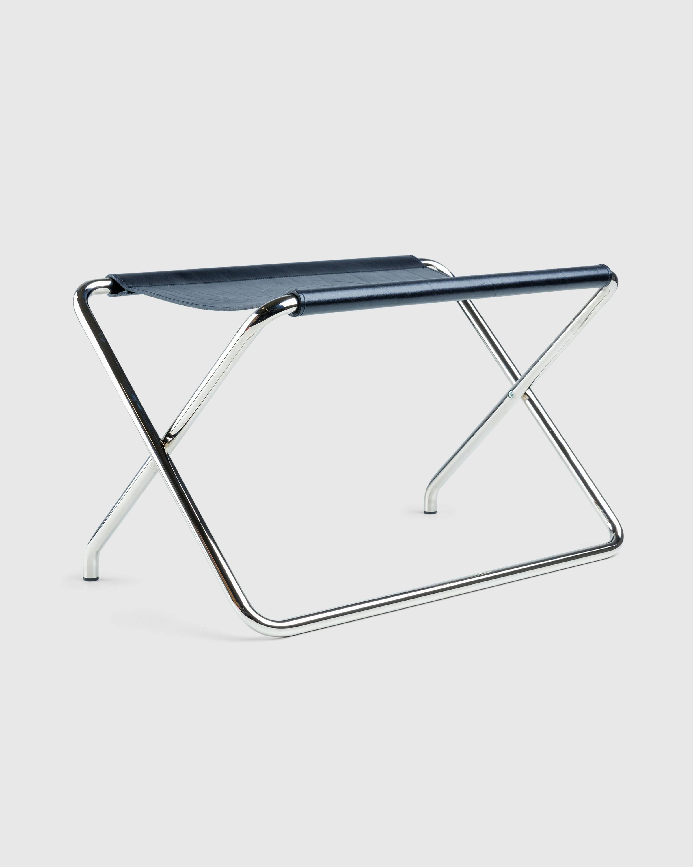 Highsnobiety x PB0110 x Tecta x Bauhaus Archiv – C4 Stool Edition Tecta X PB 0110 - Furniture - Black/Silver - Image 1