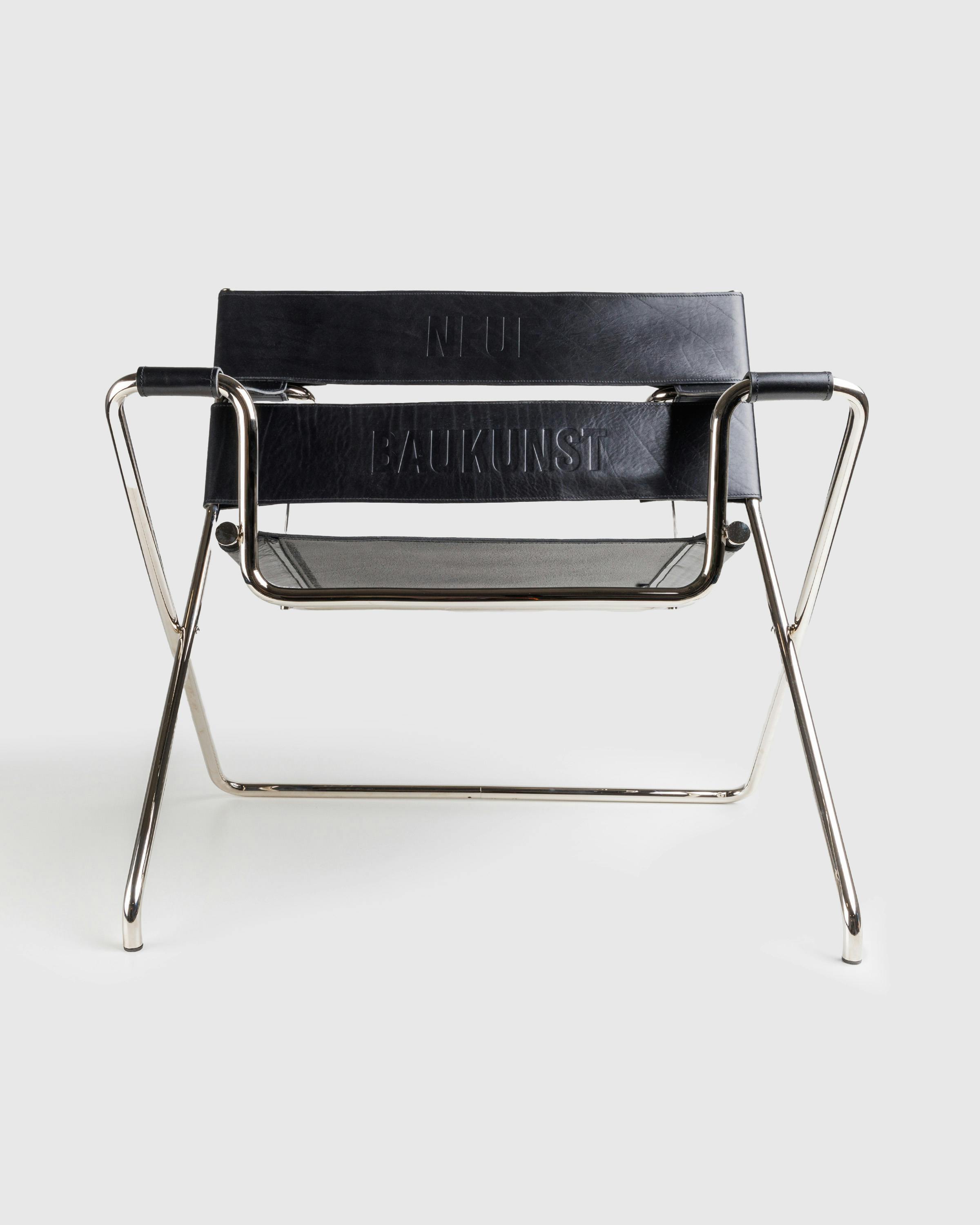 Highsnobiety x PB0110 x Tecta x Bauhaus Archiv – D4 Armchair Edition Tecta X PB 0110 - Furniture - Black/Silver - Image 3