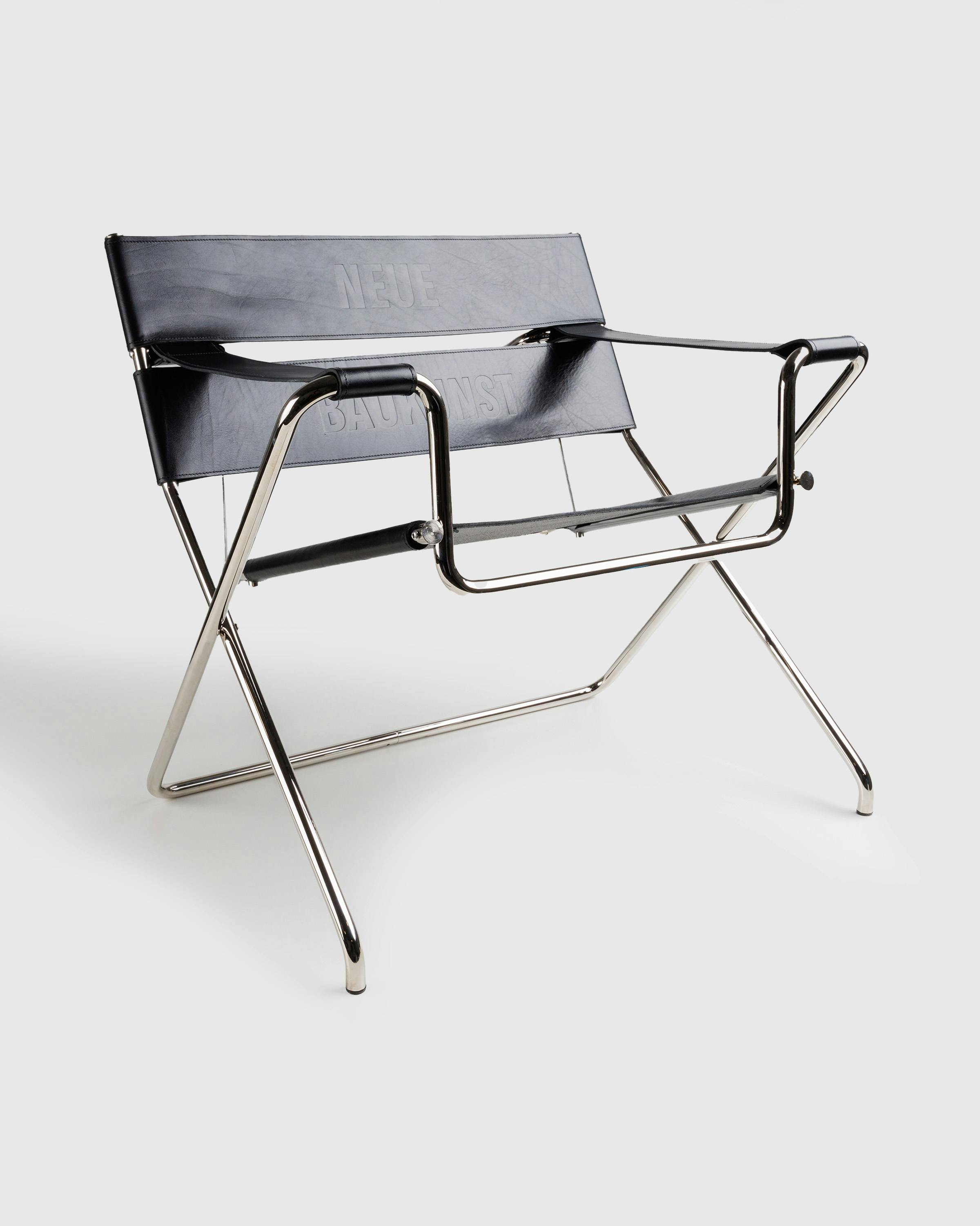 Highsnobiety x PB0110 x Tecta x Bauhaus Archiv – D4 Armchair Edition Tecta X PB 0110 - Furniture - Black/Silver - Image 1