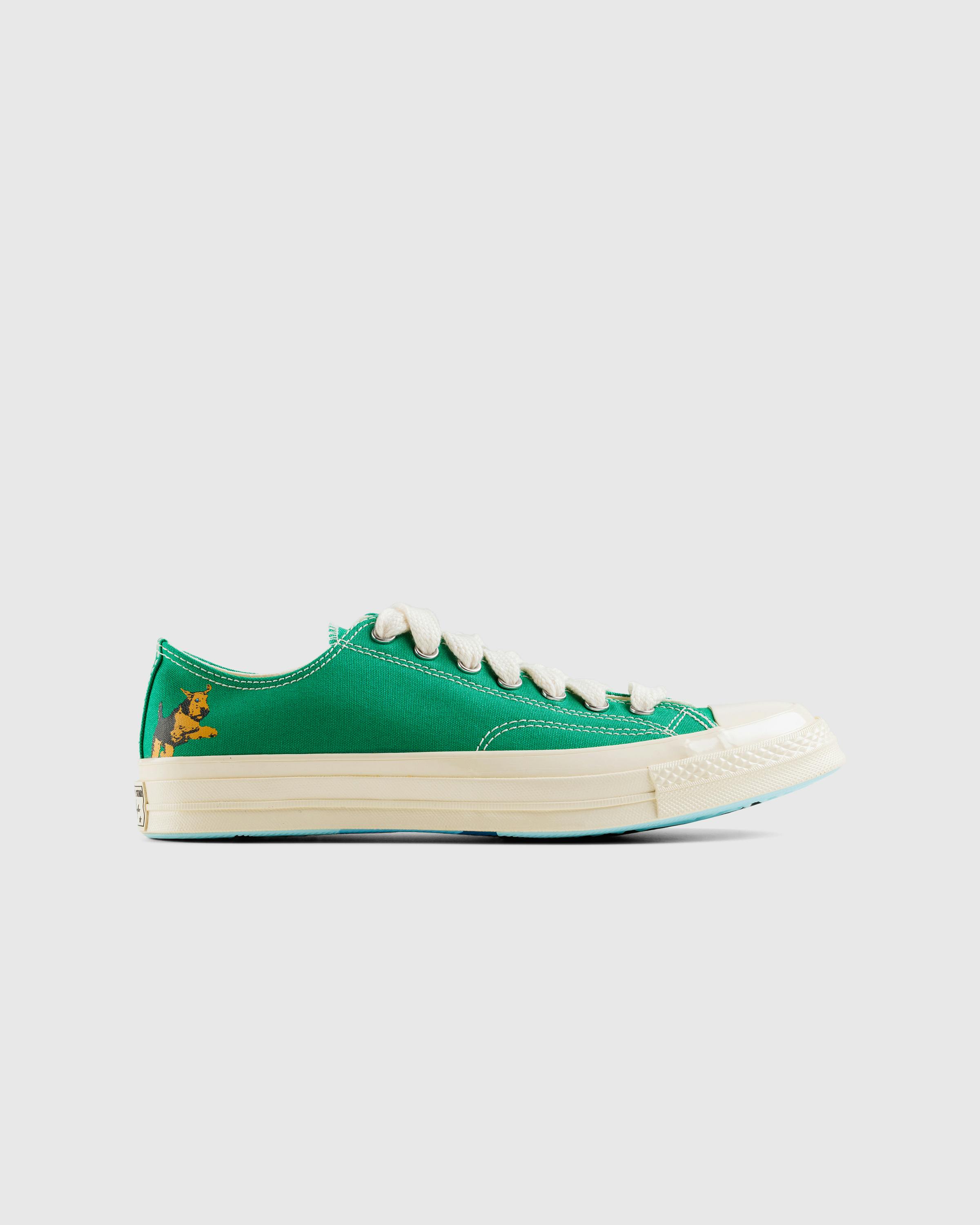 Chuck 70 On The Greens/Winter White - High Top Sneakers - Green - Image 1