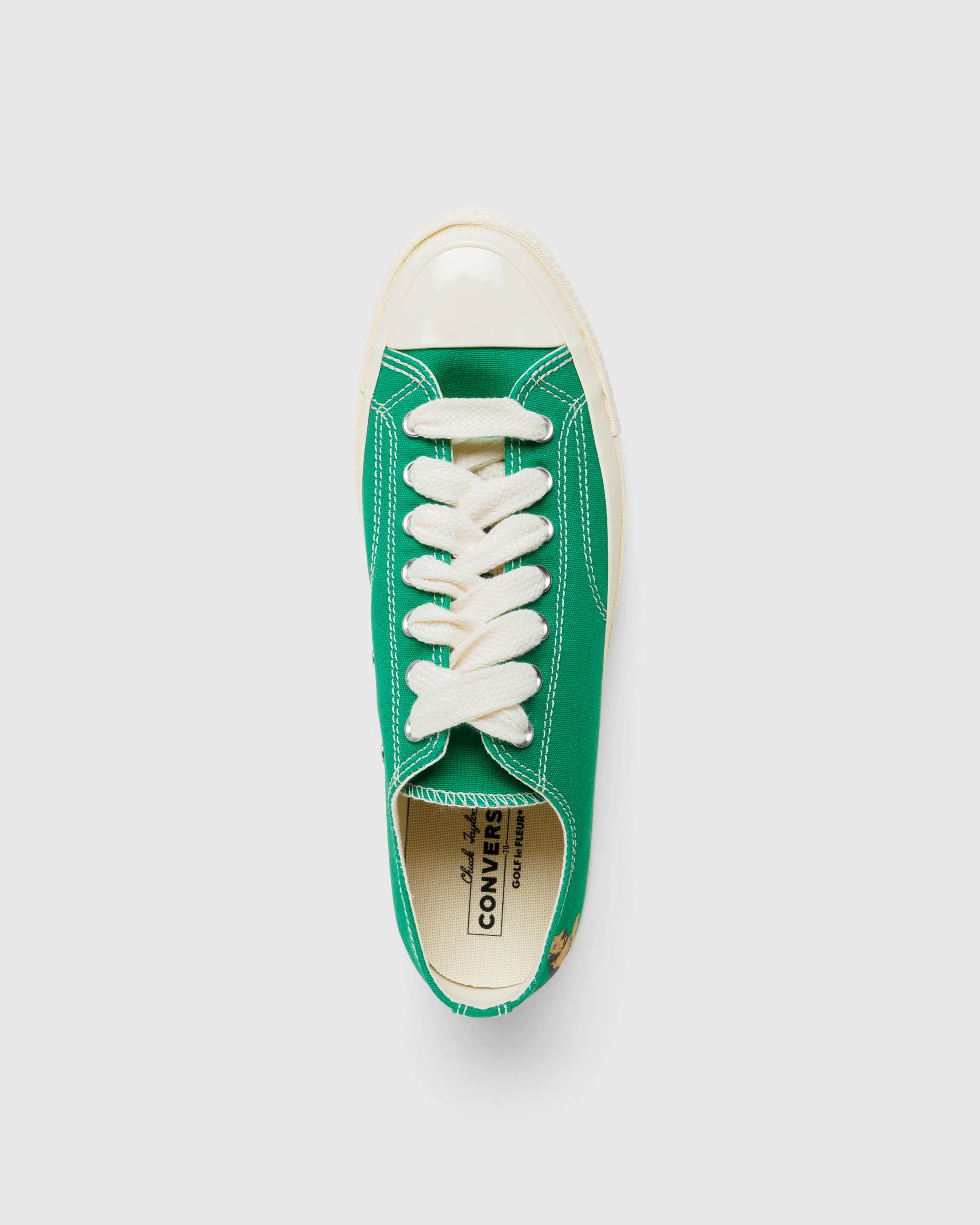 Chuck 70 On The Greens/Winter White - High Top Sneakers - Green - Image 5