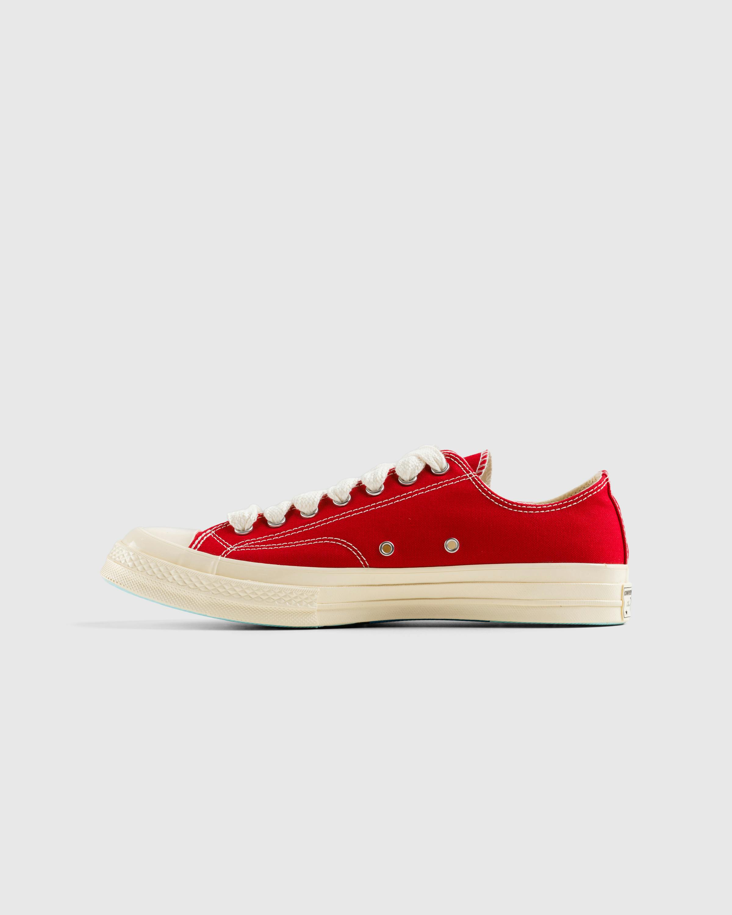 Converse x Golf Le Fleur – Chuck 70 Salsa/Antique White/Black - High Top Sneakers - Red - Image 2