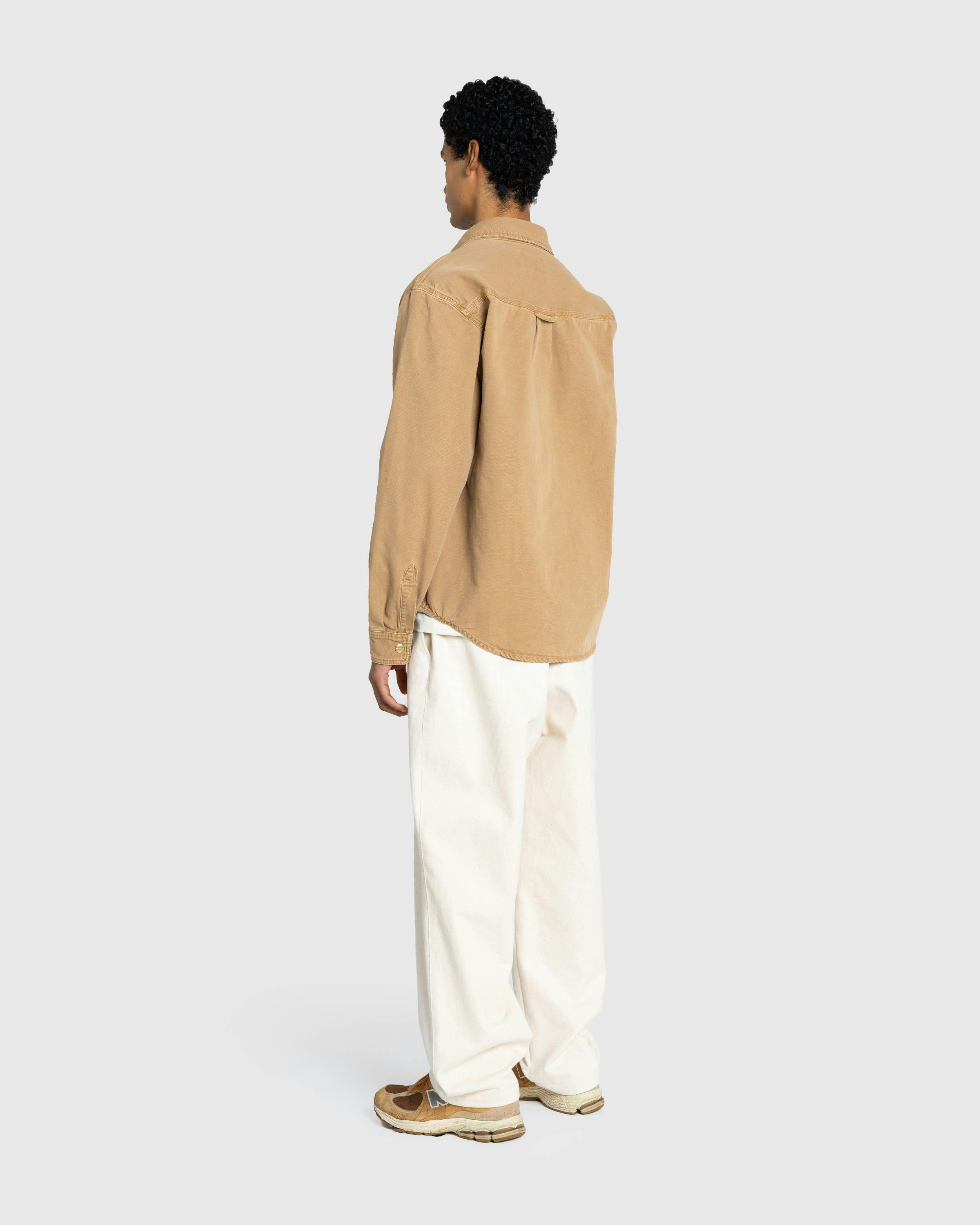 Carhartt WIP – Conro Shirt Jacket Peanut/Stone Dyed - Longsleeve Shirts - Beige - Image 6