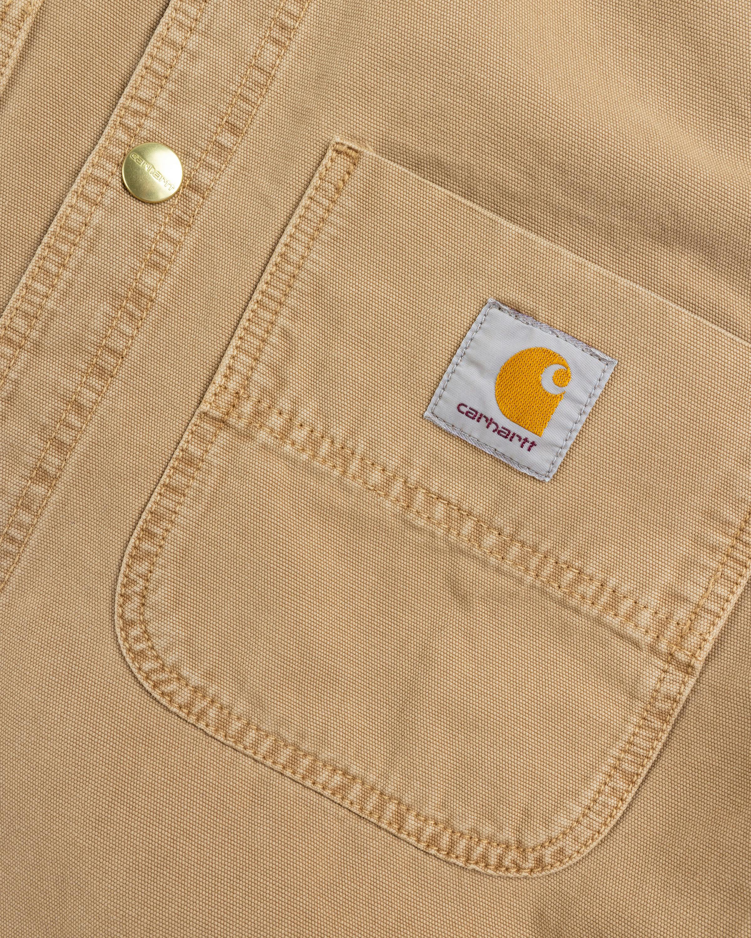 Carhartt WIP – Conro Shirt Jacket Peanut/Stone Dyed - Longsleeve Shirts - Beige - Image 7