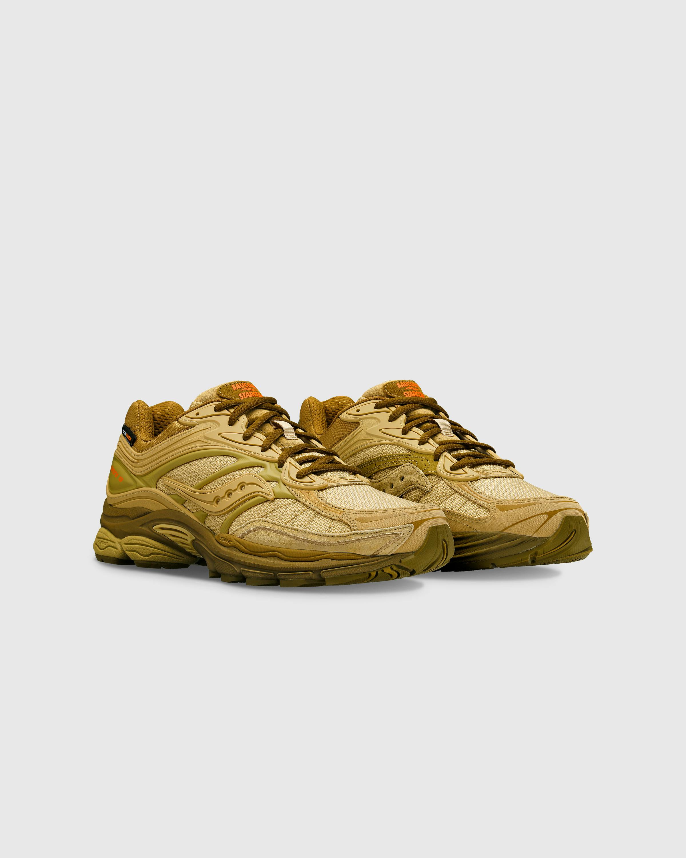 Saucony x Starcow – ProGrid Omni 9 Armor Beige/Tan - Low Top Sneakers - Beige - Image 3