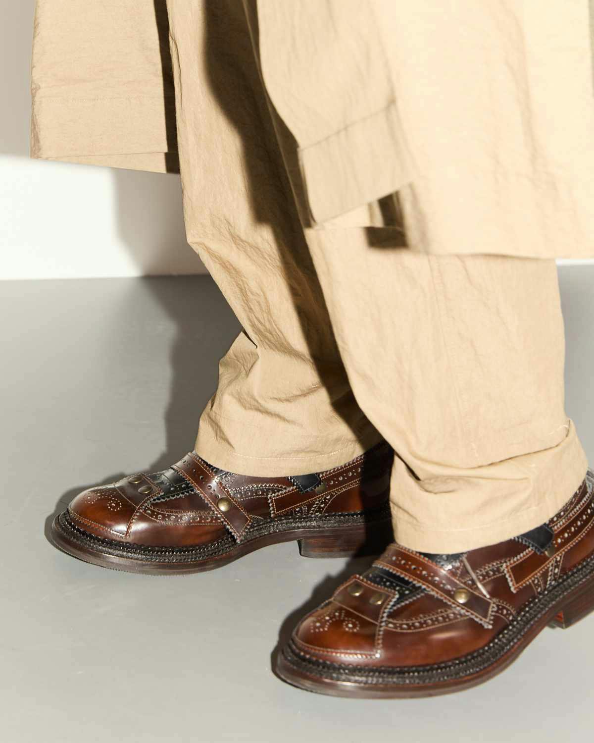 Craig Green Grenson SS25 leather shoes