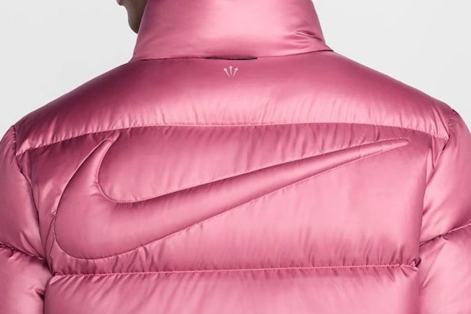 Pink nike nocta puffer