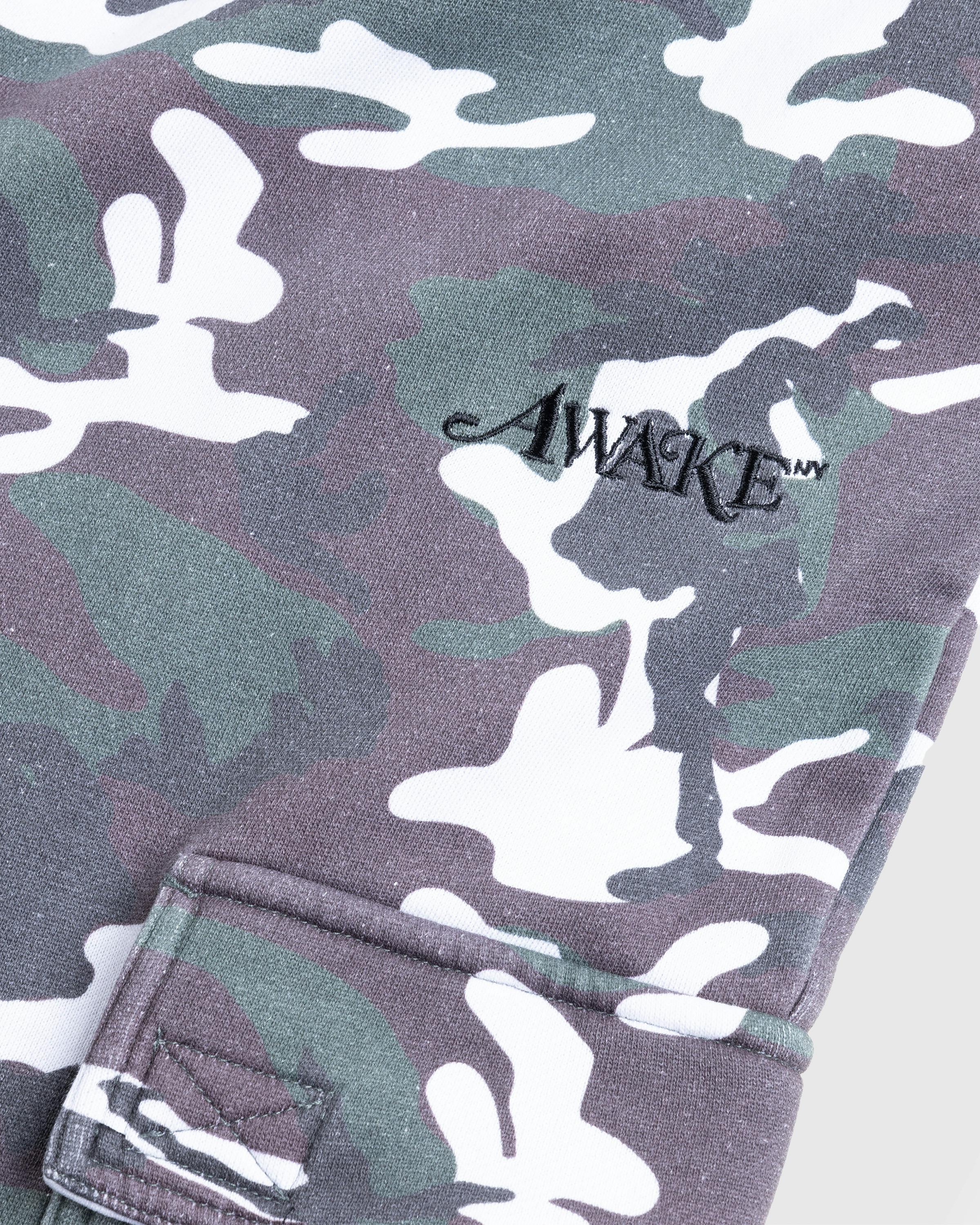 Awake NY – Cargo Sweatpant Green Camo - Sweatpants - Green - Image 4