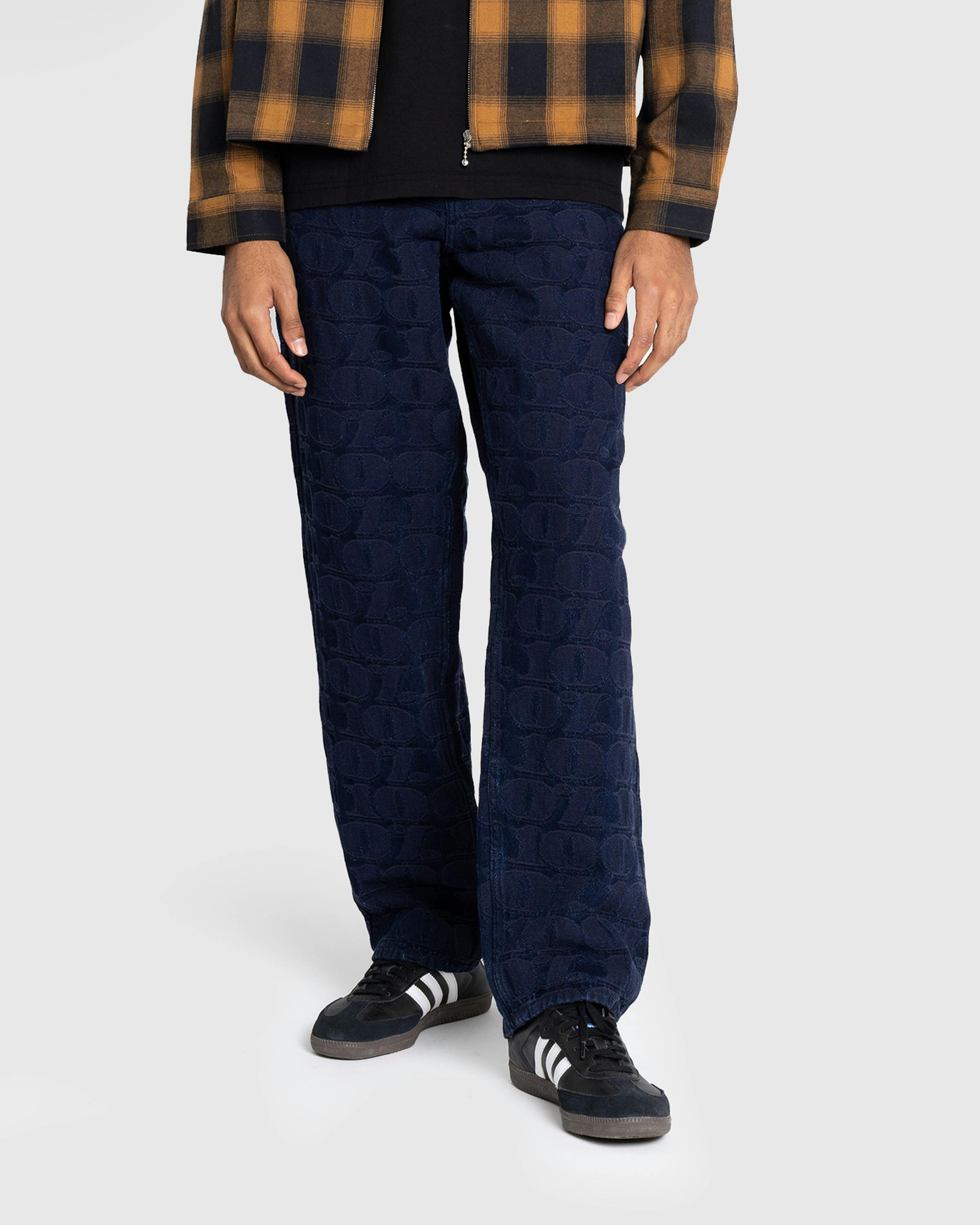 Awake NY – Jacquard Jeans Navy - Denim - Blue - Image 2