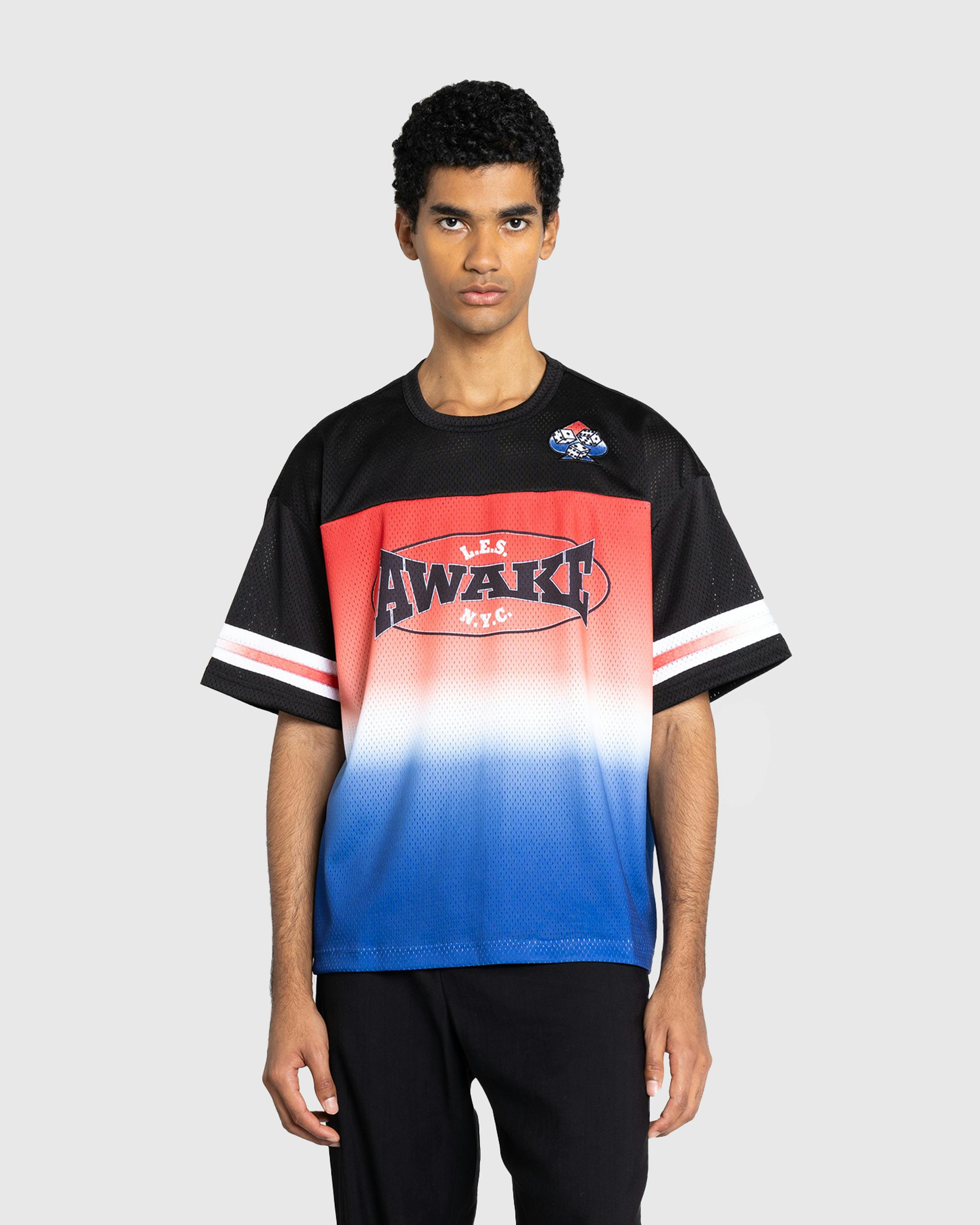 Awake NY – LES Football Jersey Black/Multi - T-Shirts - Multi - Image 2