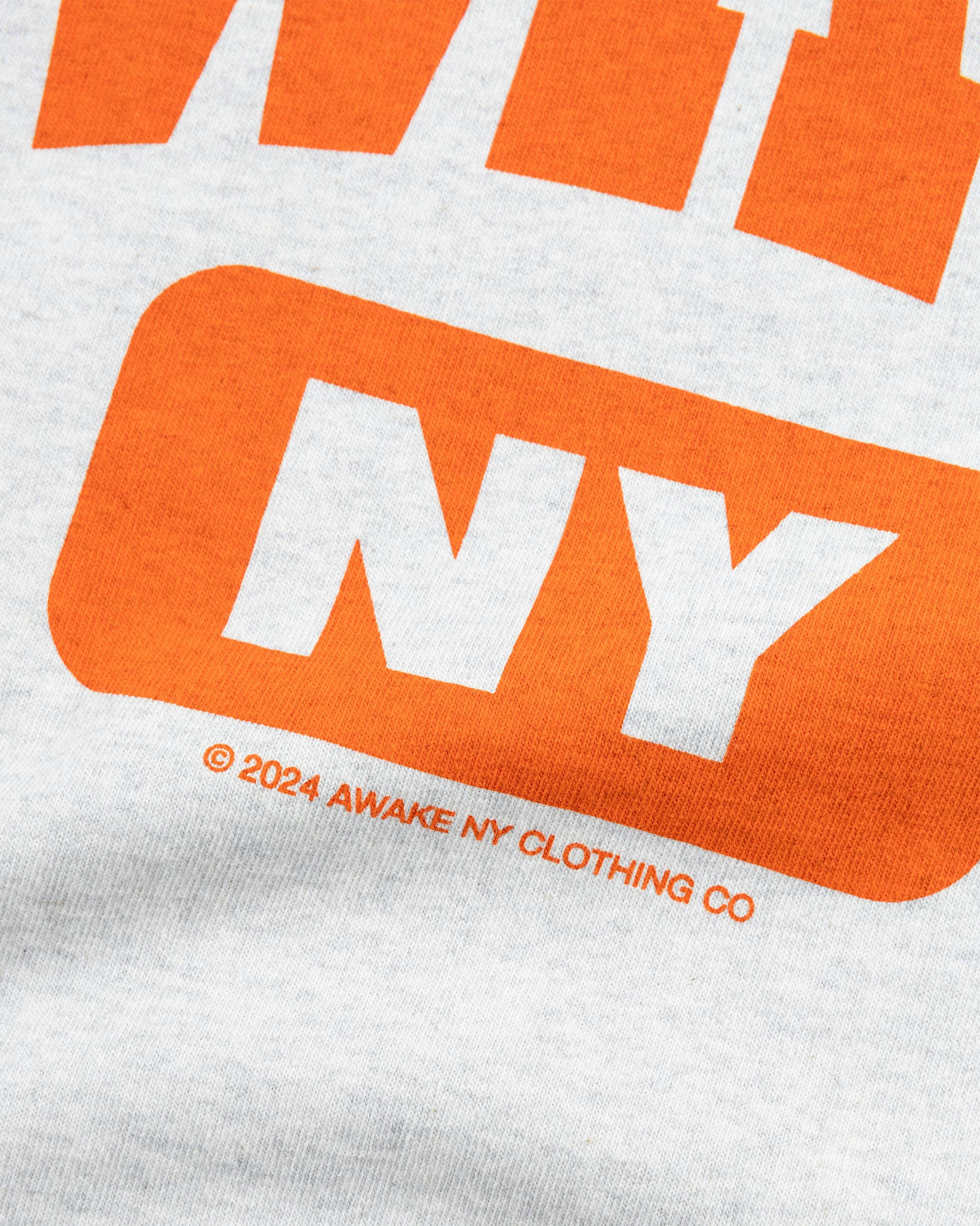 Awake NY – Varsity Tee Charcoal Heather - T-Shirts - Grey - Image 4