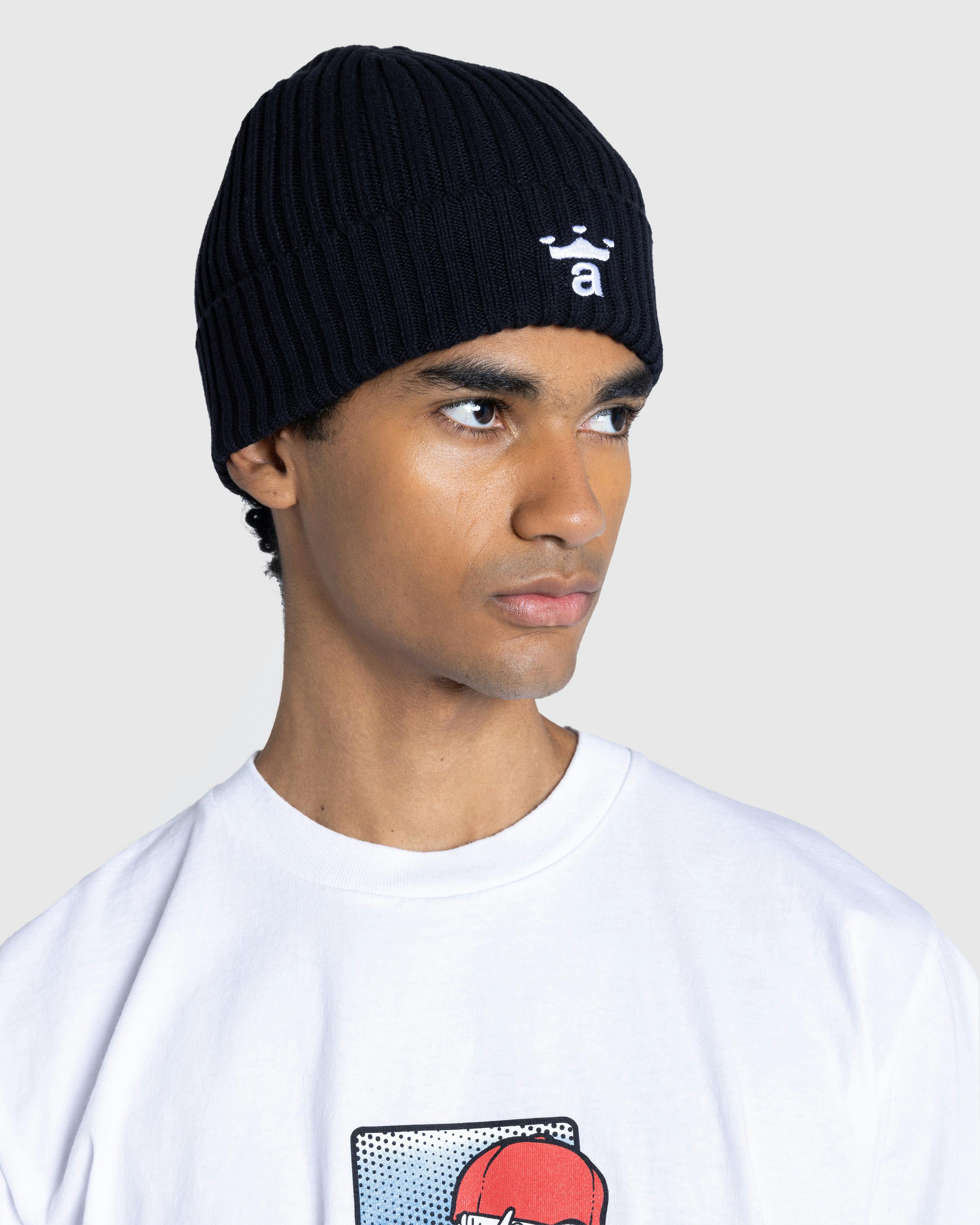 Awake NY – Crown A Cable Beanie Black - Beanies - Black - Image 2