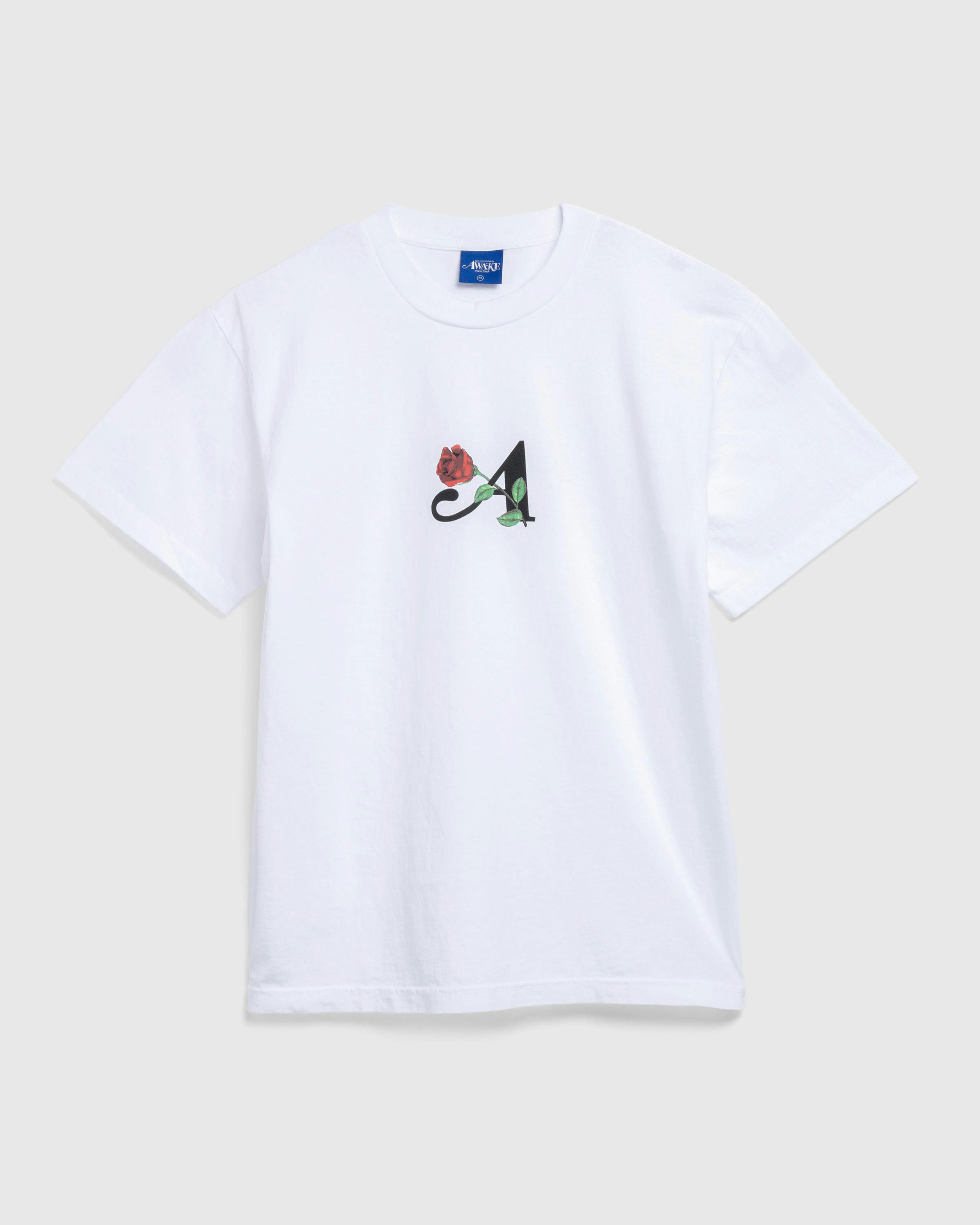 Awake NY – Flower A Tee White - T-Shirts - White - Image 1