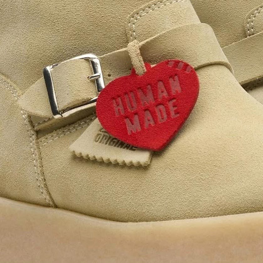 human made clarks collab