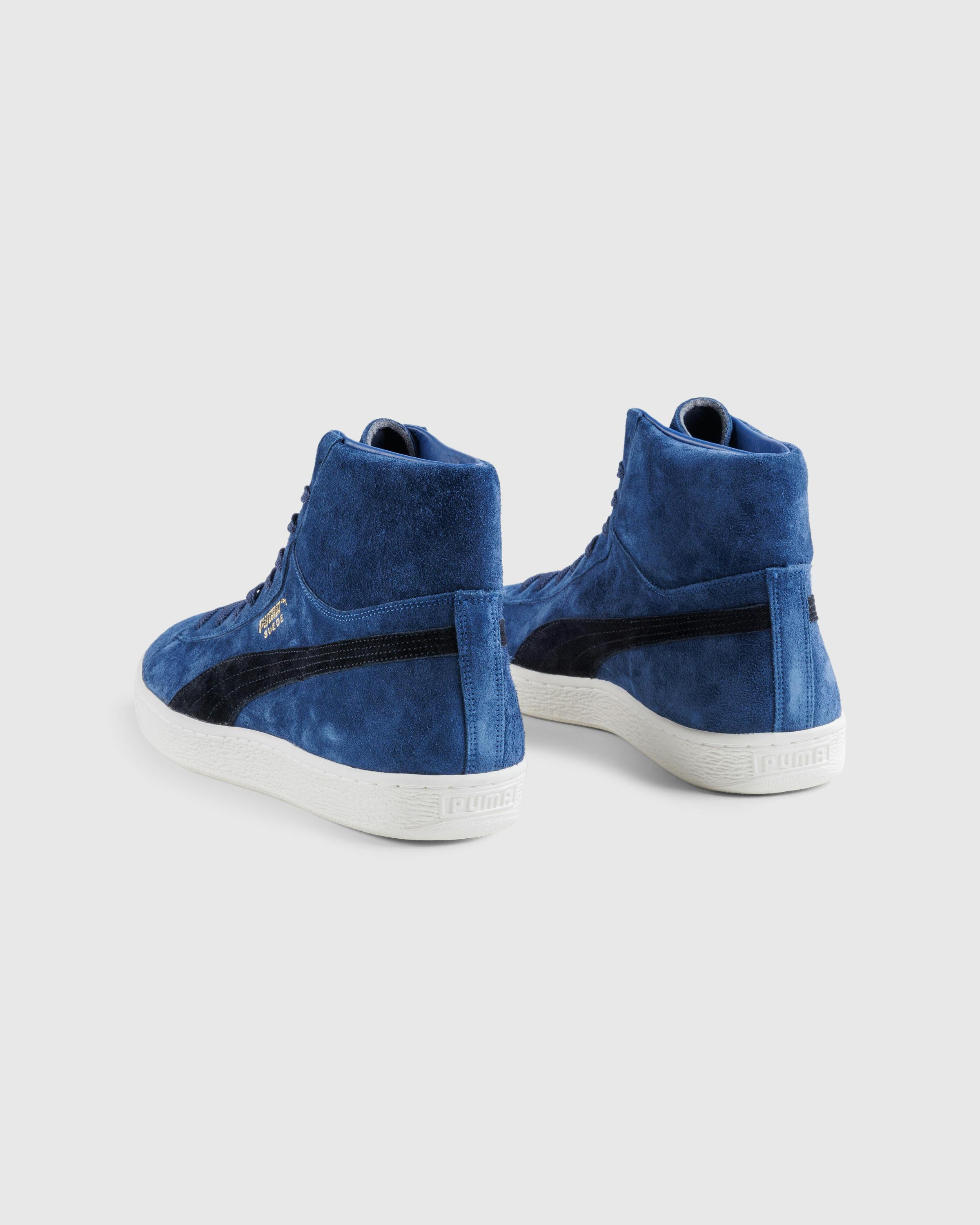 Puma x Noah – Suede Classic Mid MIJ Elektro Blue/New Navy - Low Top Sneakers - Blue - Image 5