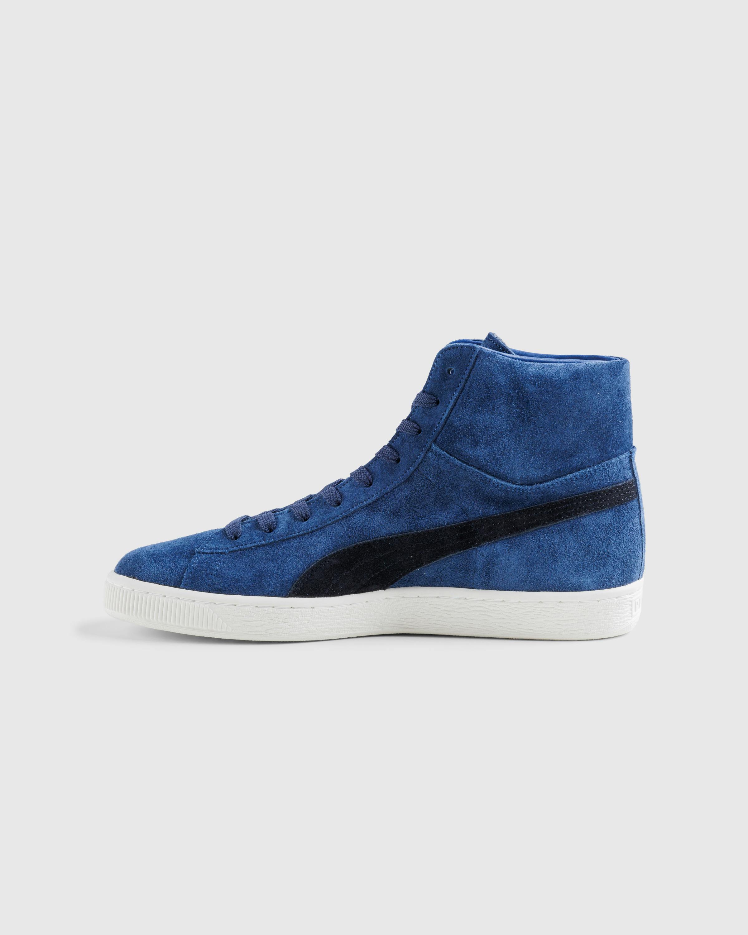 Puma x Noah – Suede Classic Mid MIJ Elektro Blue/New Navy - Low Top Sneakers - Blue - Image 2