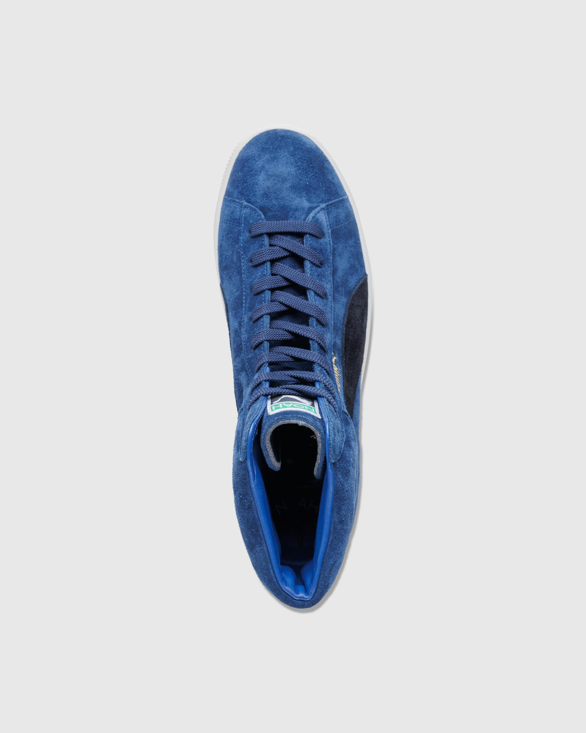 Puma x Noah – Suede Classic Mid MIJ Elektro Blue/New Navy - Low Top Sneakers - Blue - Image 3