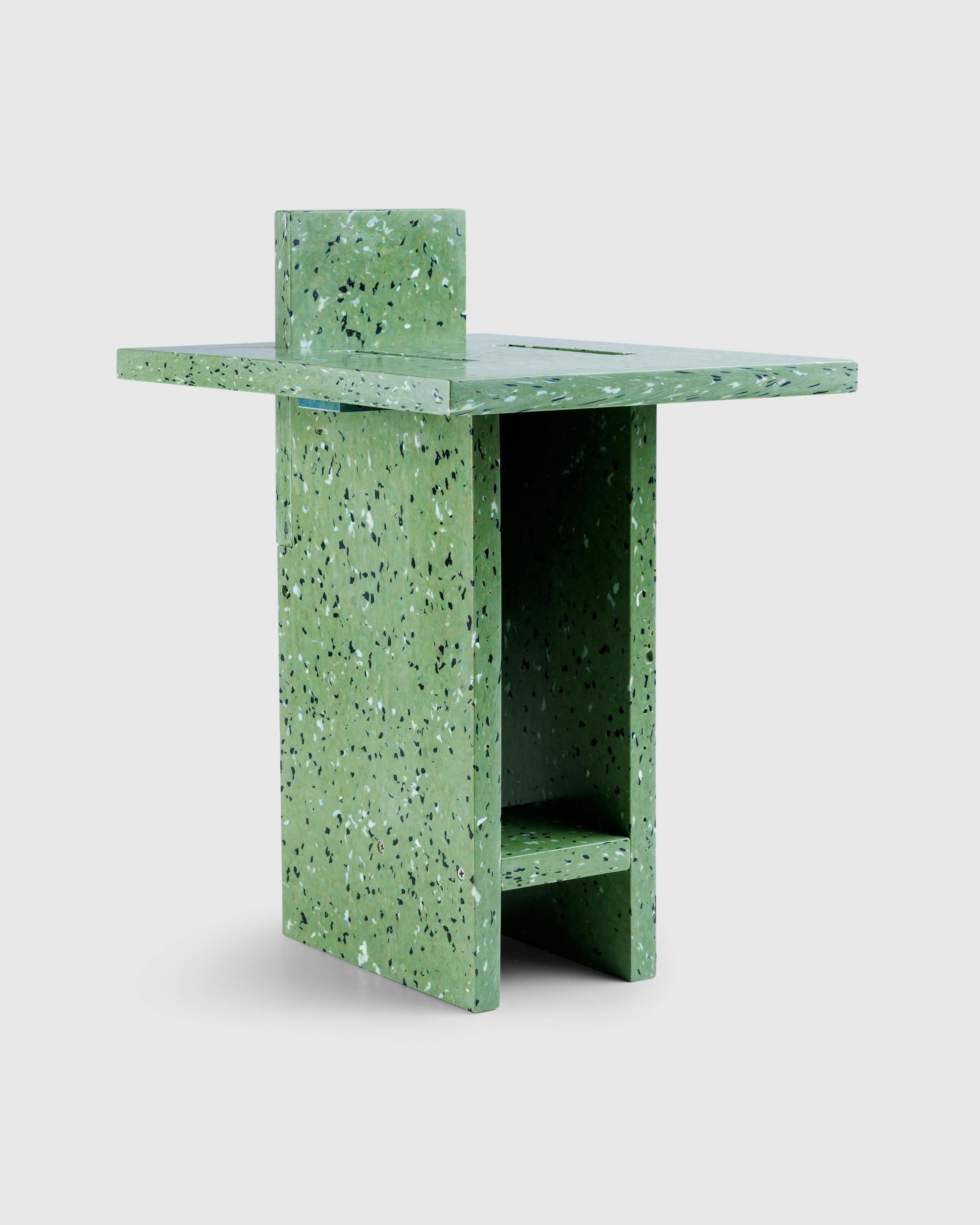 Space Available Studio x Highsnobiety – Self-Assembly Stool - Furniture - Sage Green - Image 1