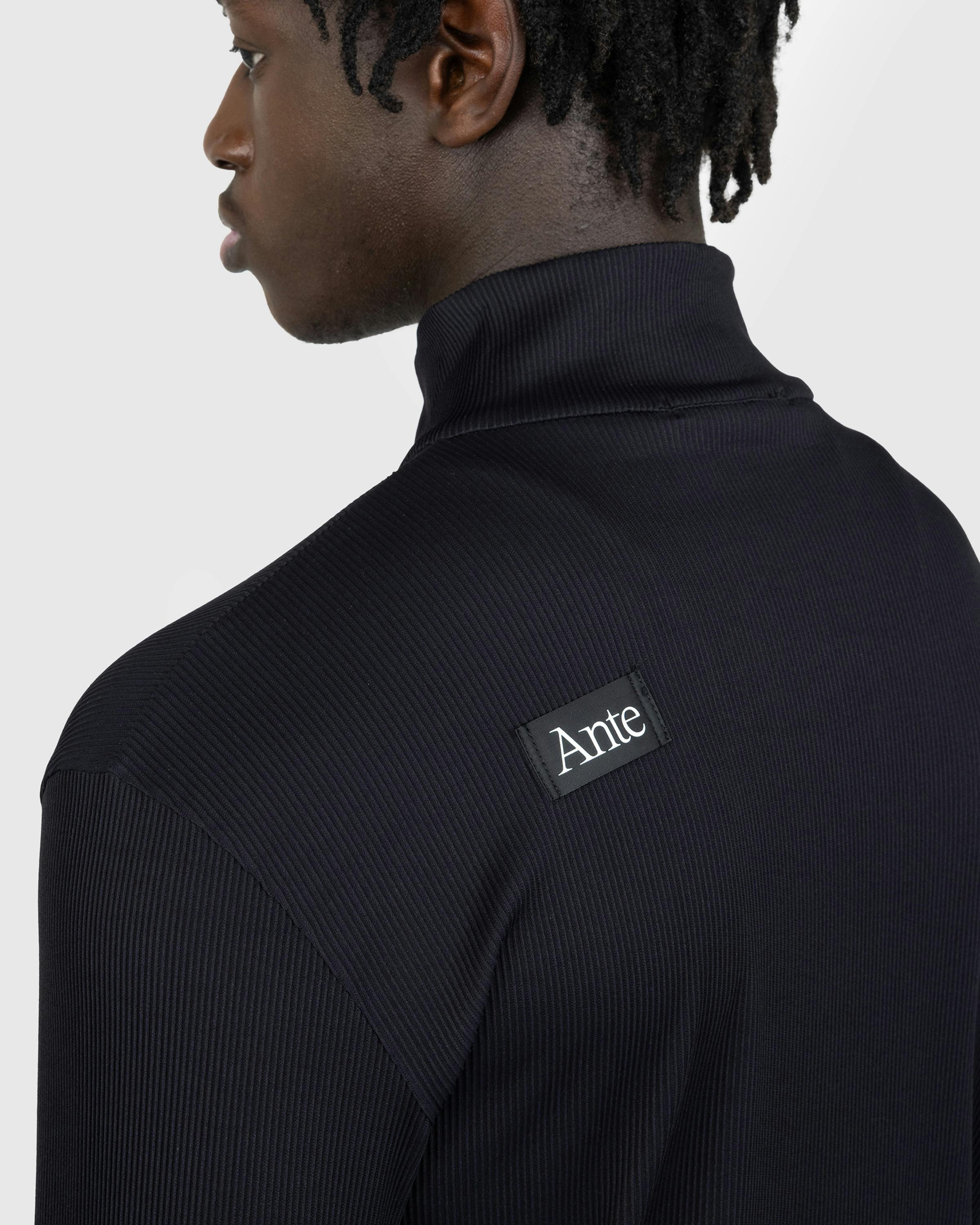 Ante – Half-Zip Longsleeve Black - Zip-Ups - Black - Image 7