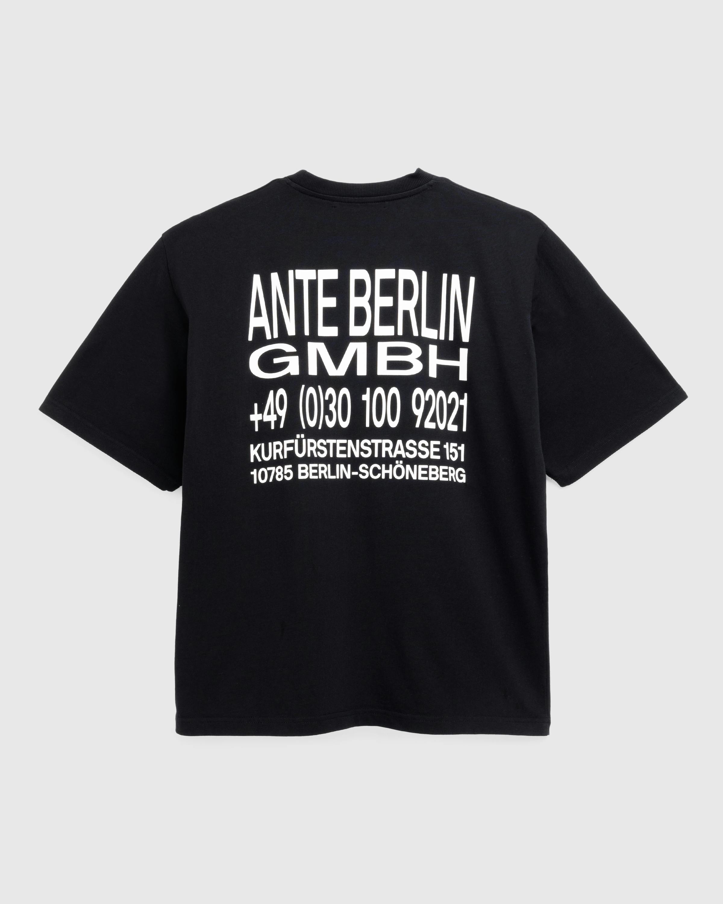 Ante – Staff T-Shirt Black - T-Shirts - Black - Image 1