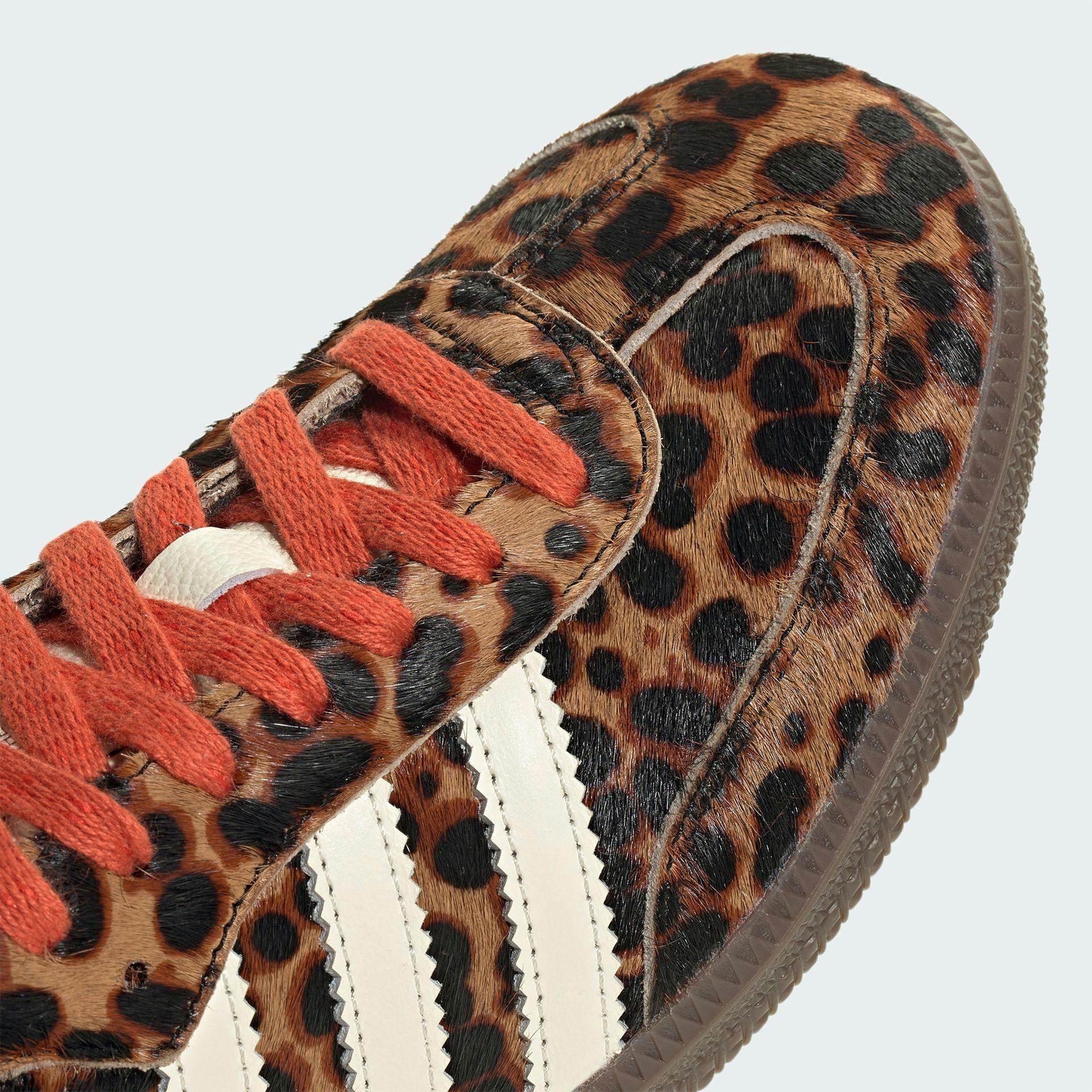 leopard print adidas Samba sneaker