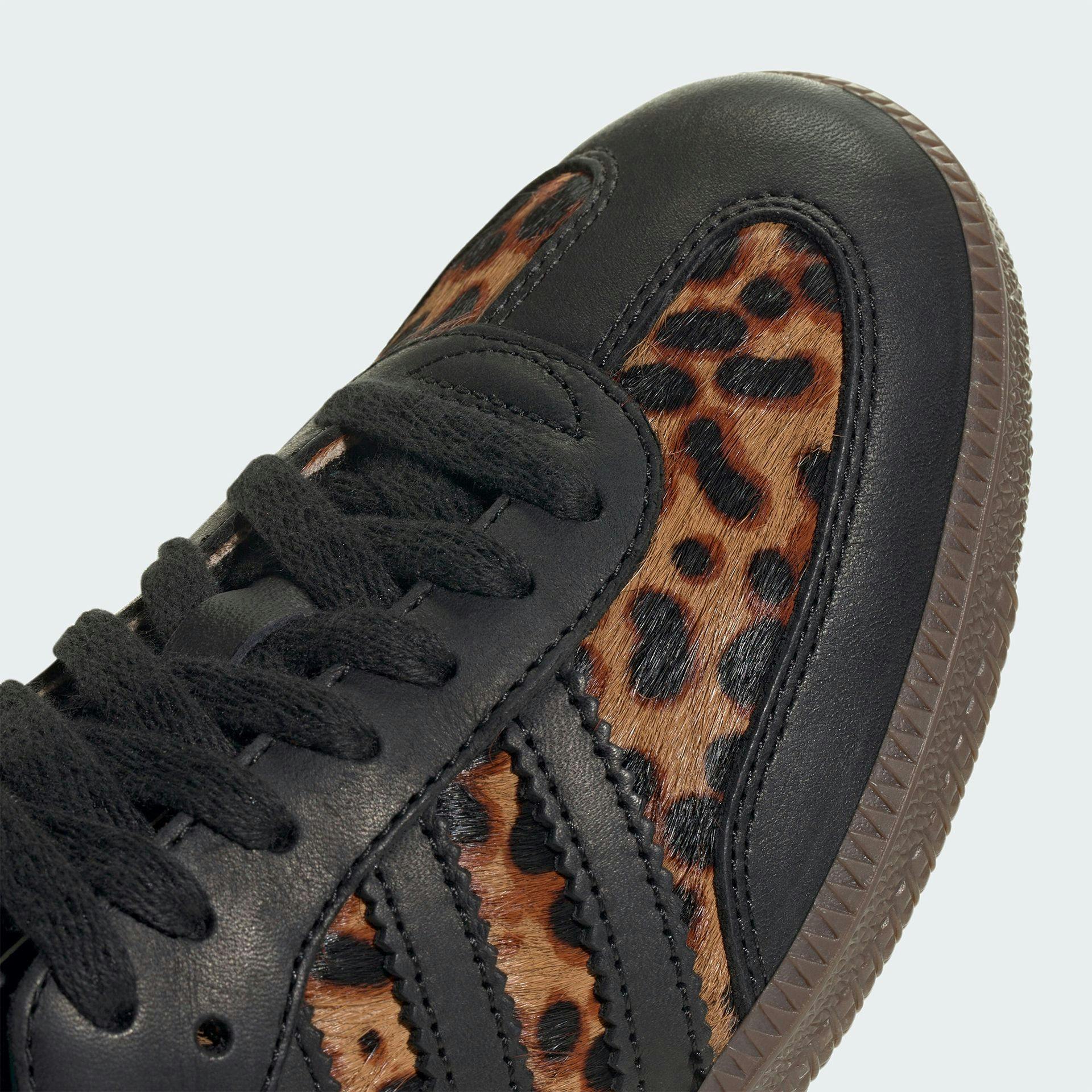 leopard print adidas Samba sneaker