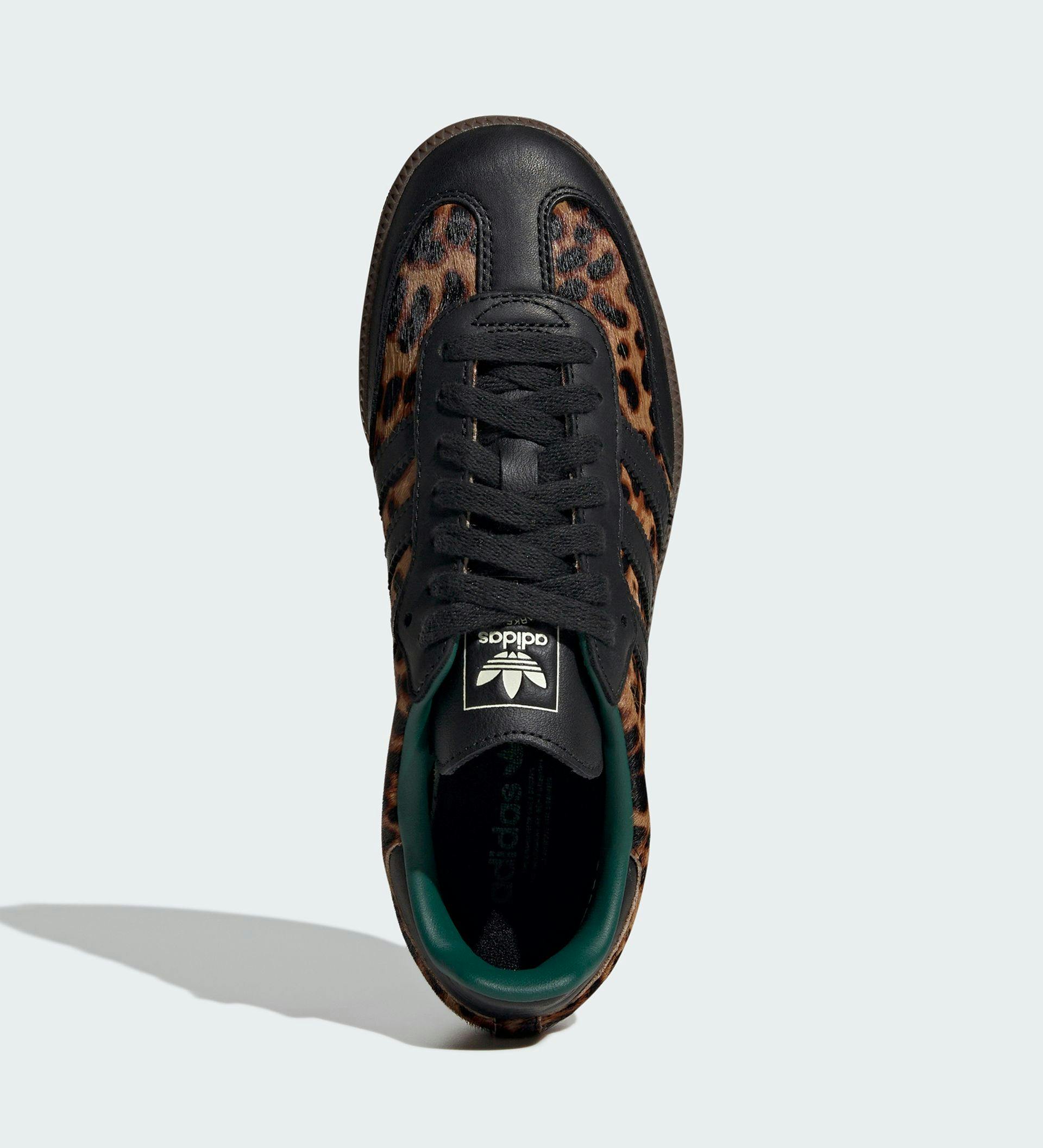 leopard print adidas Samba sneaker