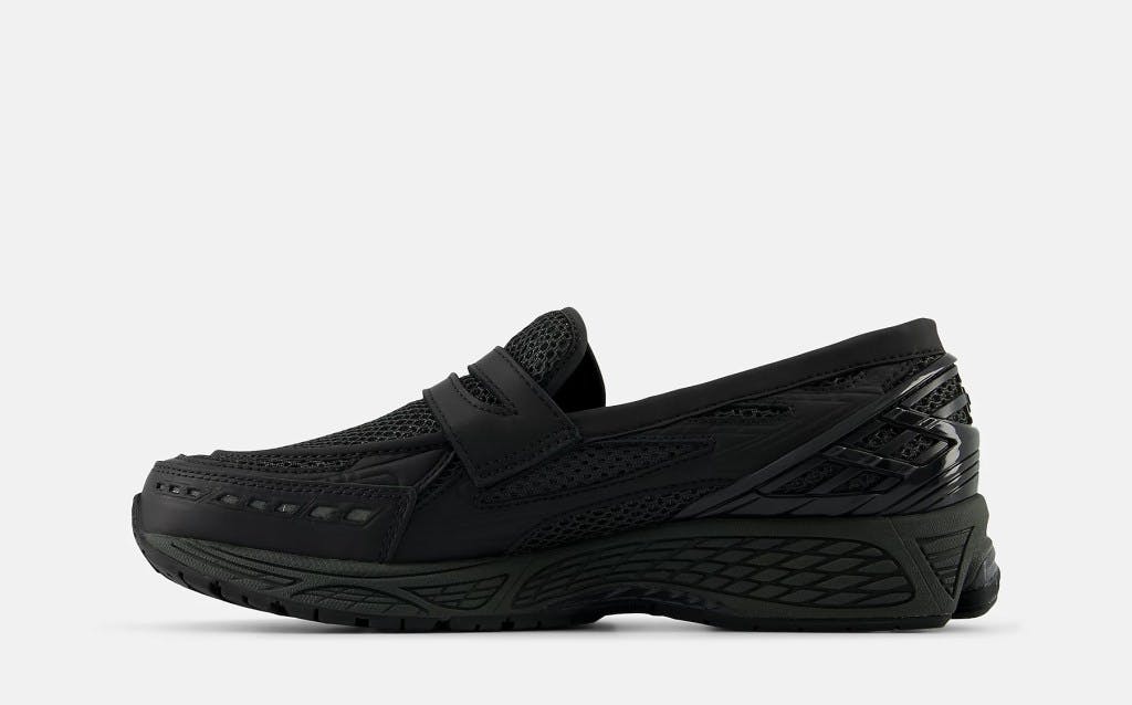 New Balance black loafer