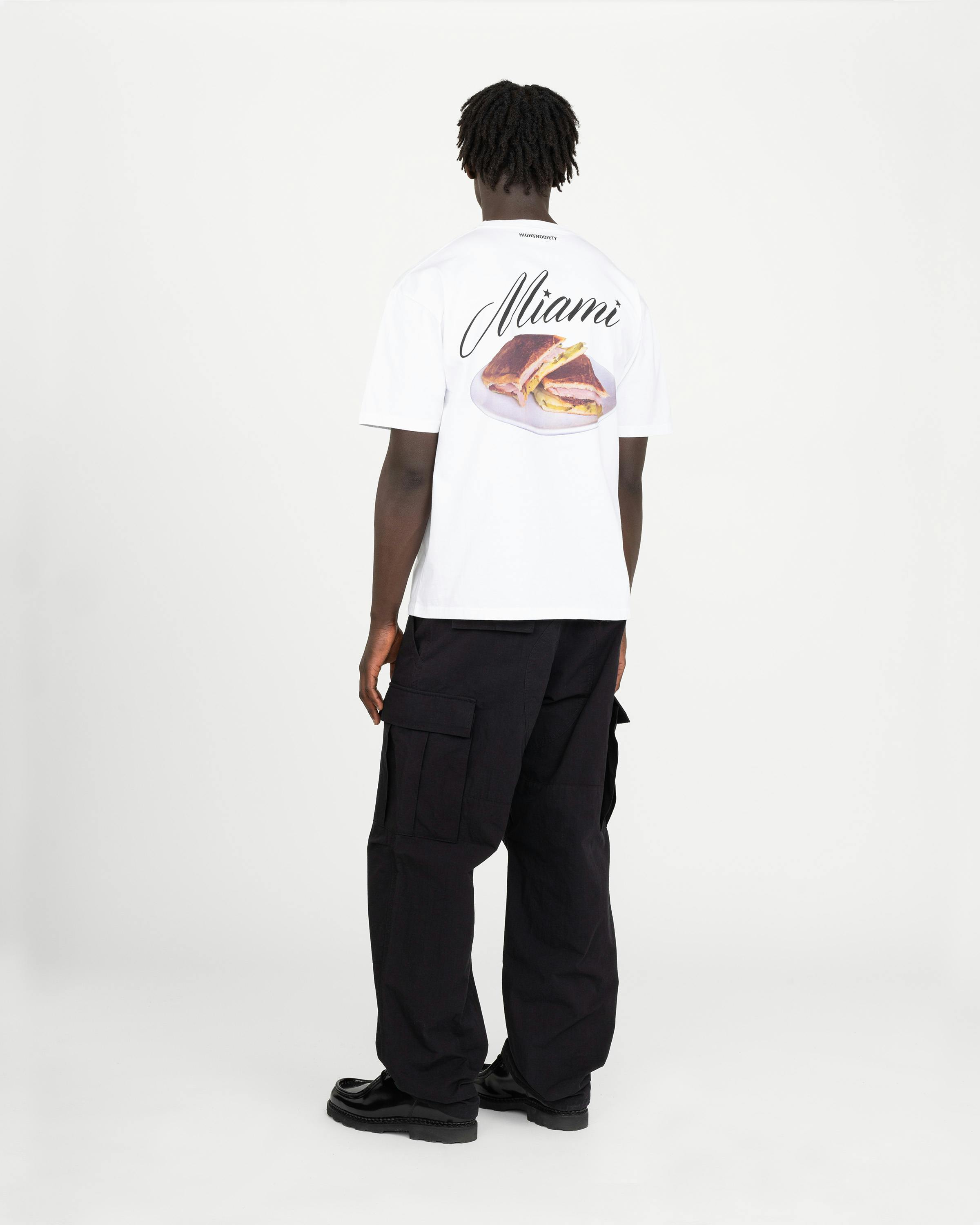 Highsnobiety – Cuban Sandwich T-Shirt - T-Shirts - White - Image 3