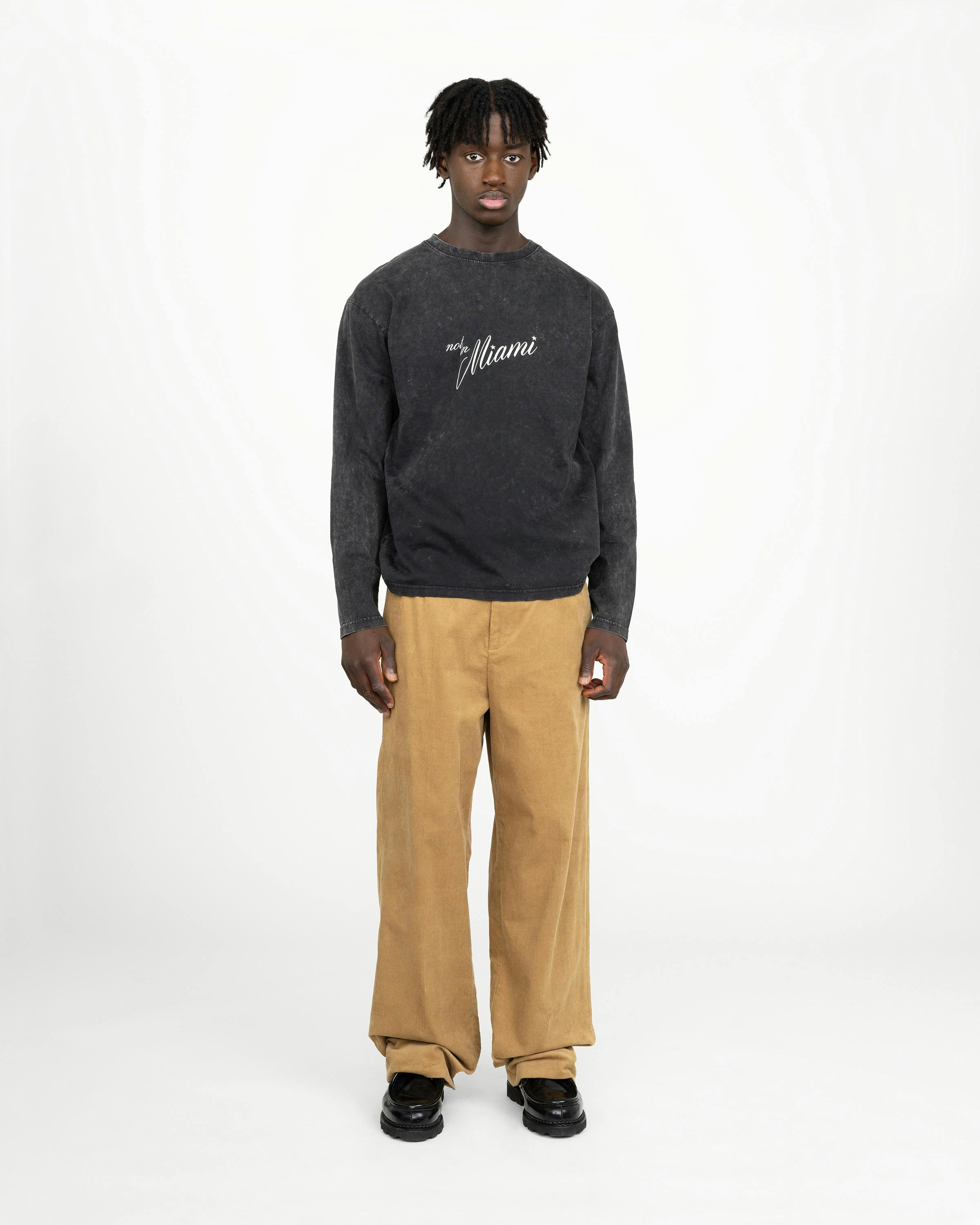 Highsnobiety – Floatie Long-Sleeve T-Shirt - Longsleeves - Brown - Image 2