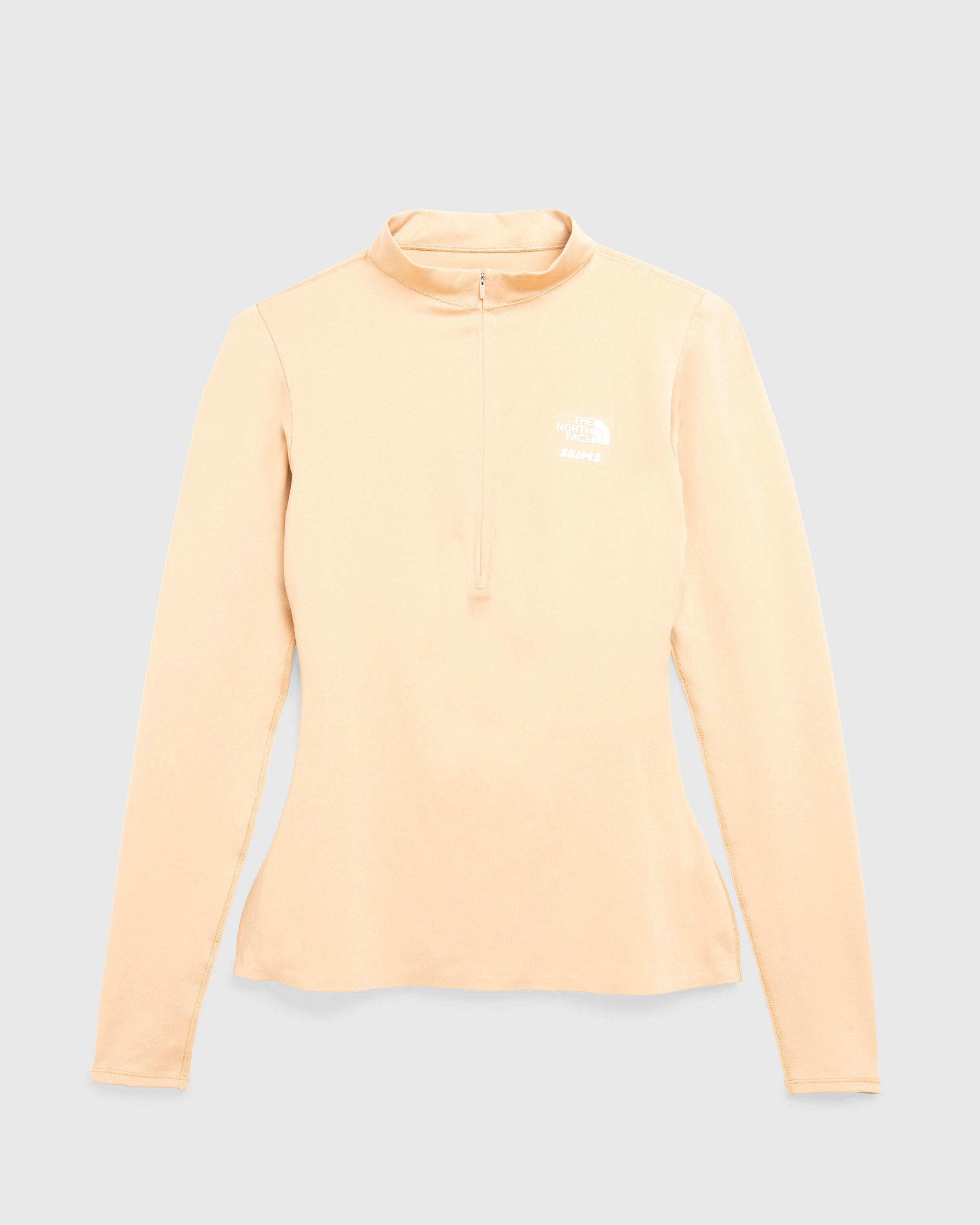 The North Face x SKIMS – W Refina Long-Sleeve Top - Longsleeves - Beige - Image 1