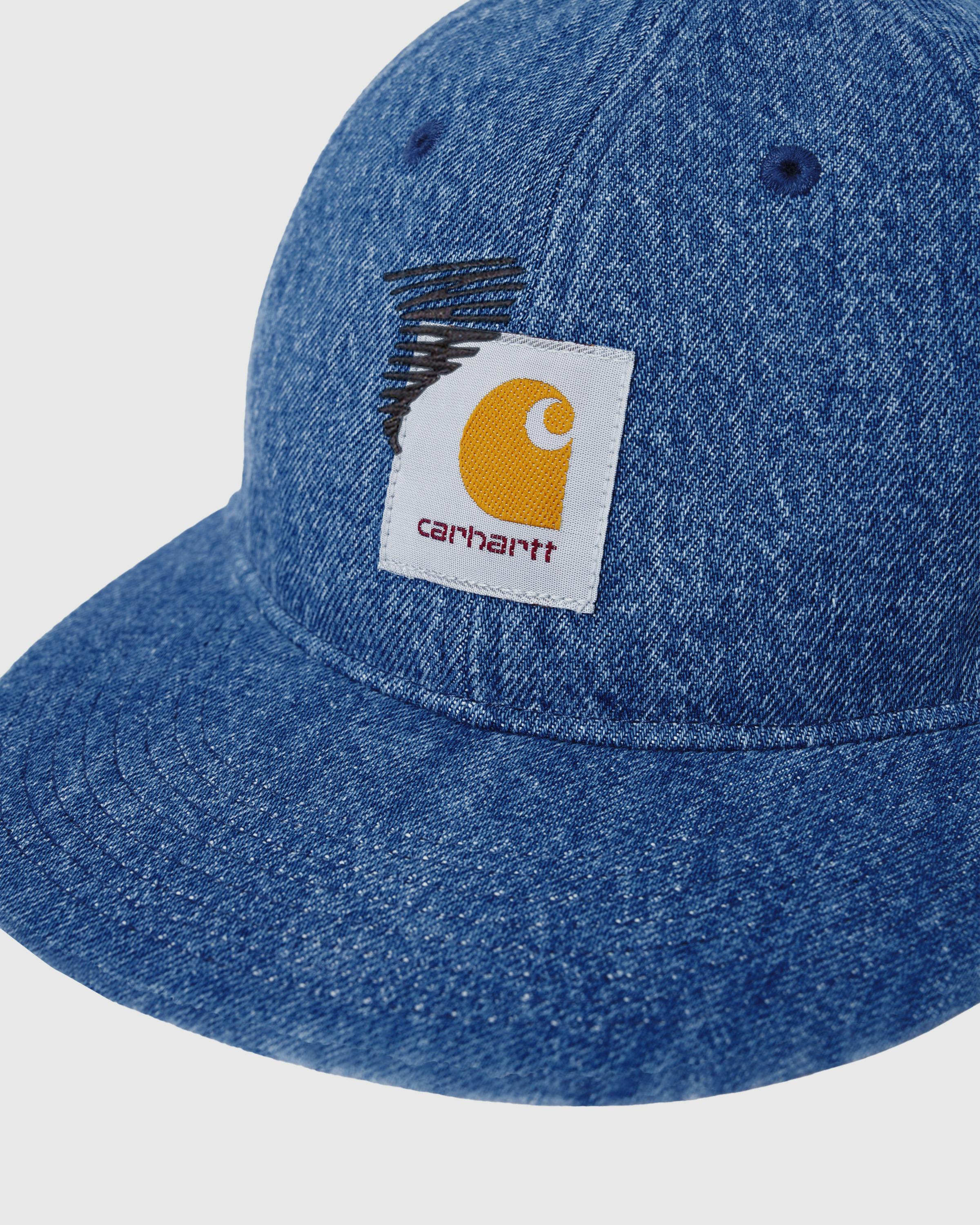 Carhartt WIP x Invincible – Denim 6-Panel Cap - Caps - Blue - Image 4