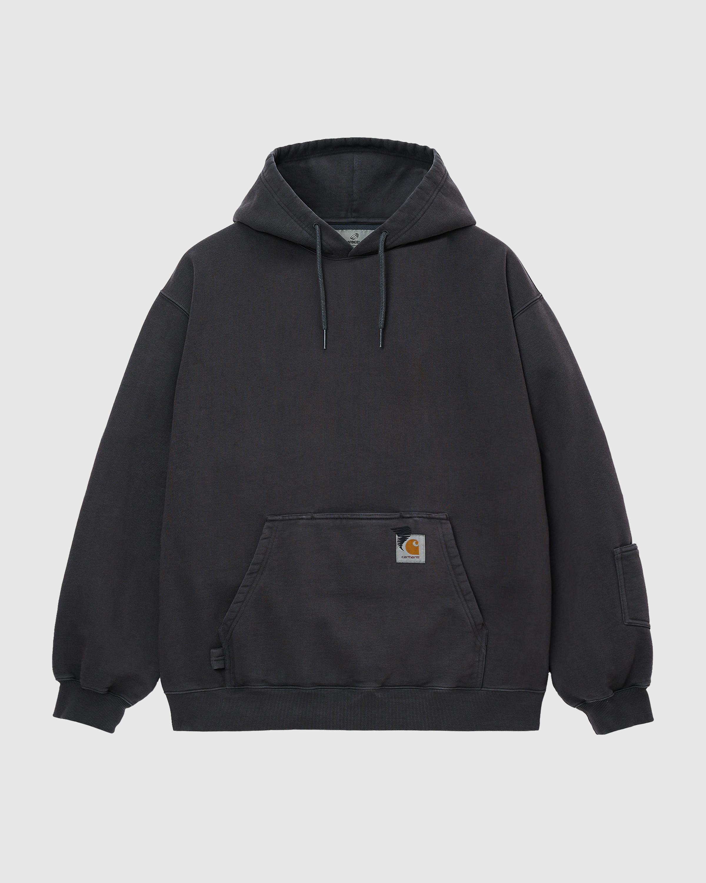 Carhartt WIP x Invincible – Hooded Pigment Dyed Sweat - Hoodies - Black - Image 1