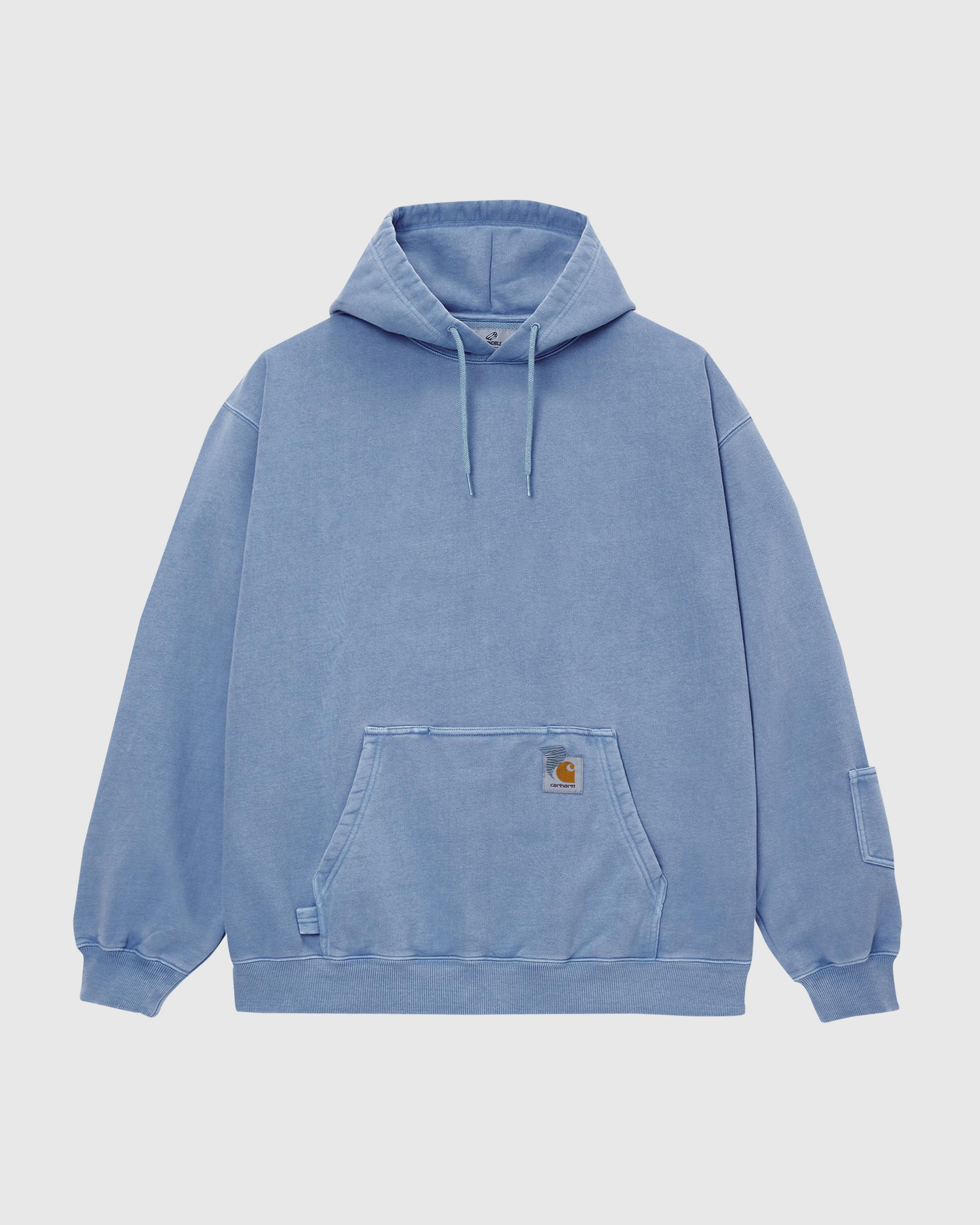 Carhartt WIP x Invincible – Hooded Pigment Dyed Sweat - Hoodies - Blue - Image 1