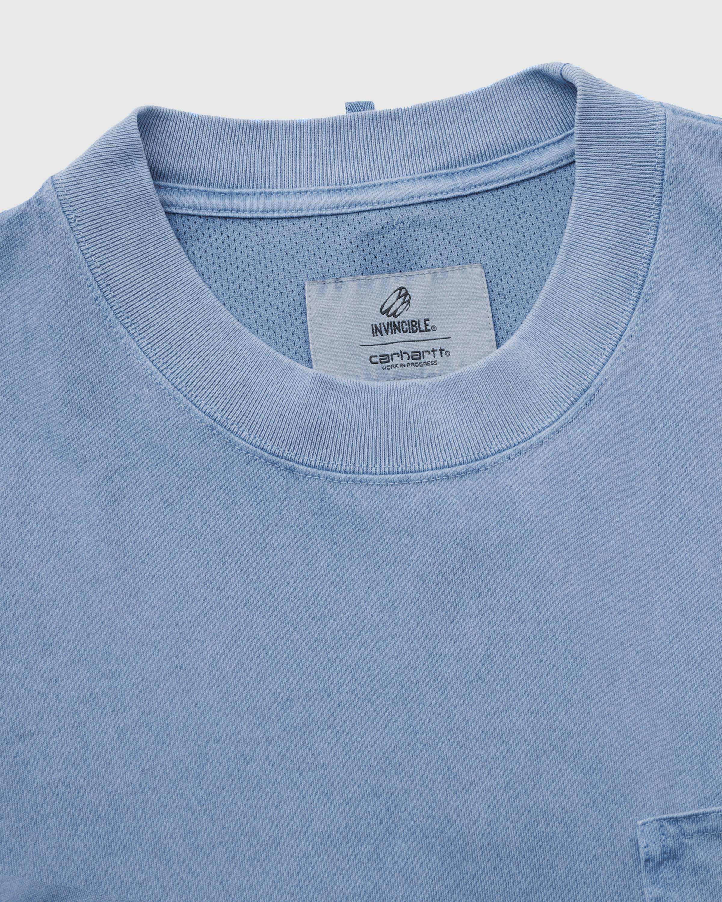 Carhartt WIP x Invincible – S/S Pigment Dyed T-Shirt - Tees - Blue - Image 3