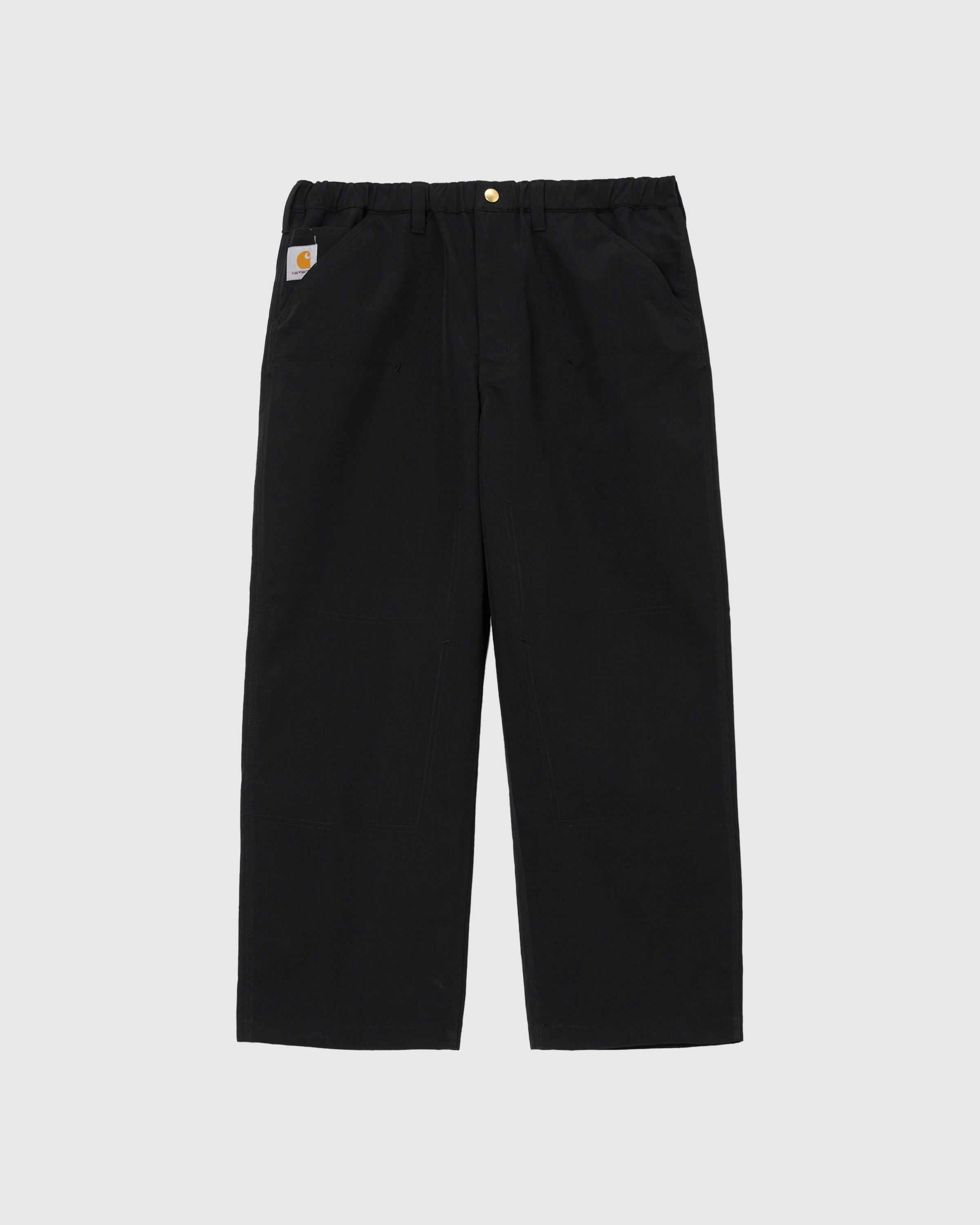 Carhartt WIP x Invincible – Removed Pocket Double Knee Pant - Work Pants - Black - Image 1